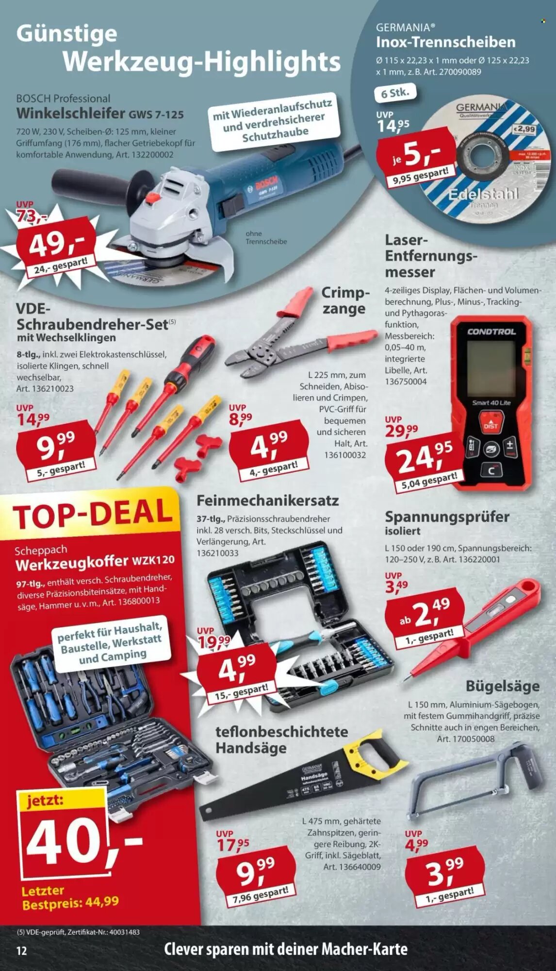 Sonderpreis Baumarkt Prospekt (ab 13.06.2026) zum Blättern - Seite 12
