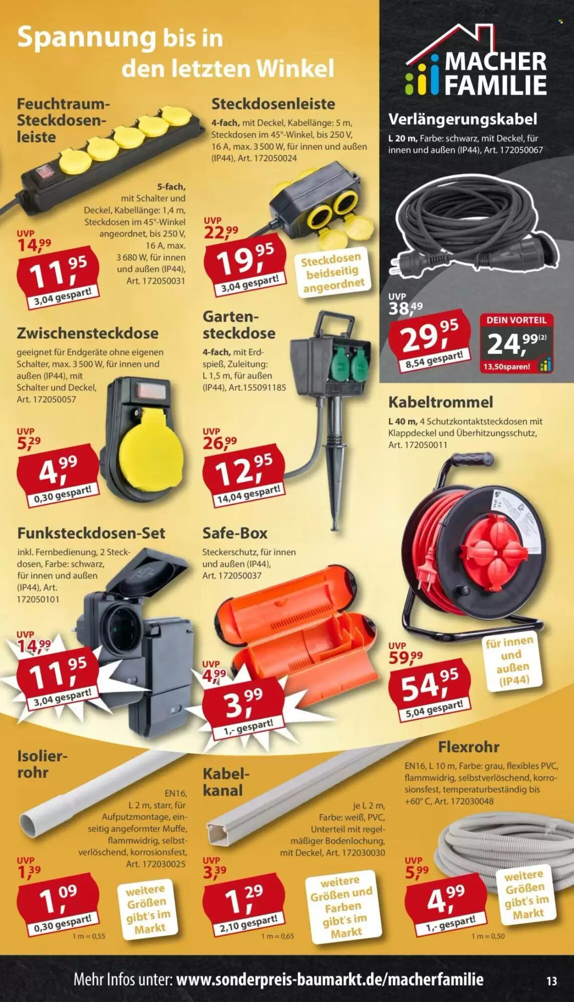 Sonderpreis Baumarkt Prospekt (ab 13.06.2026) zum Blättern - Seite 13