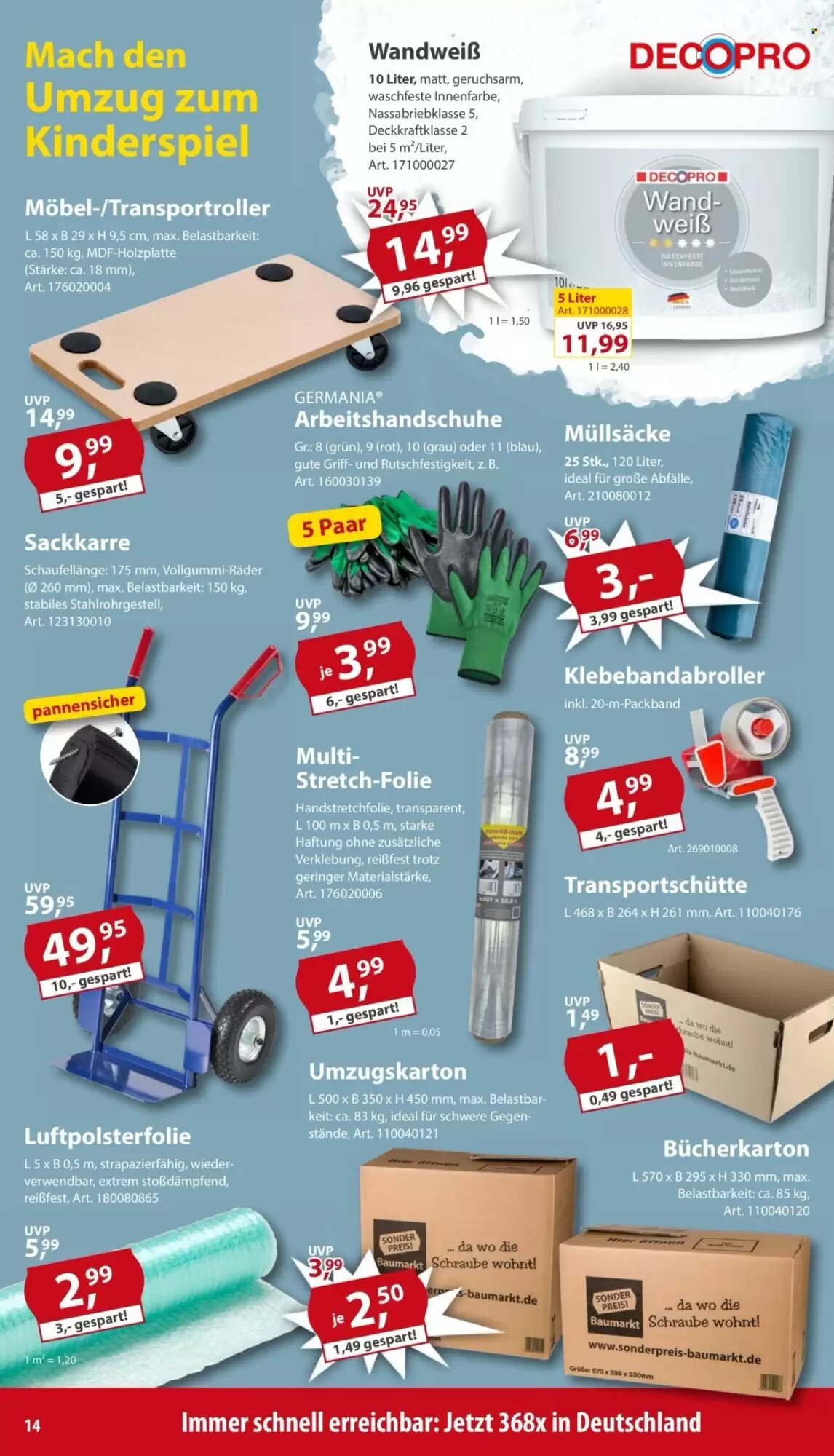 Sonderpreis Baumarkt Prospekt (ab 13.06.2026) zum Blättern - Seite 14