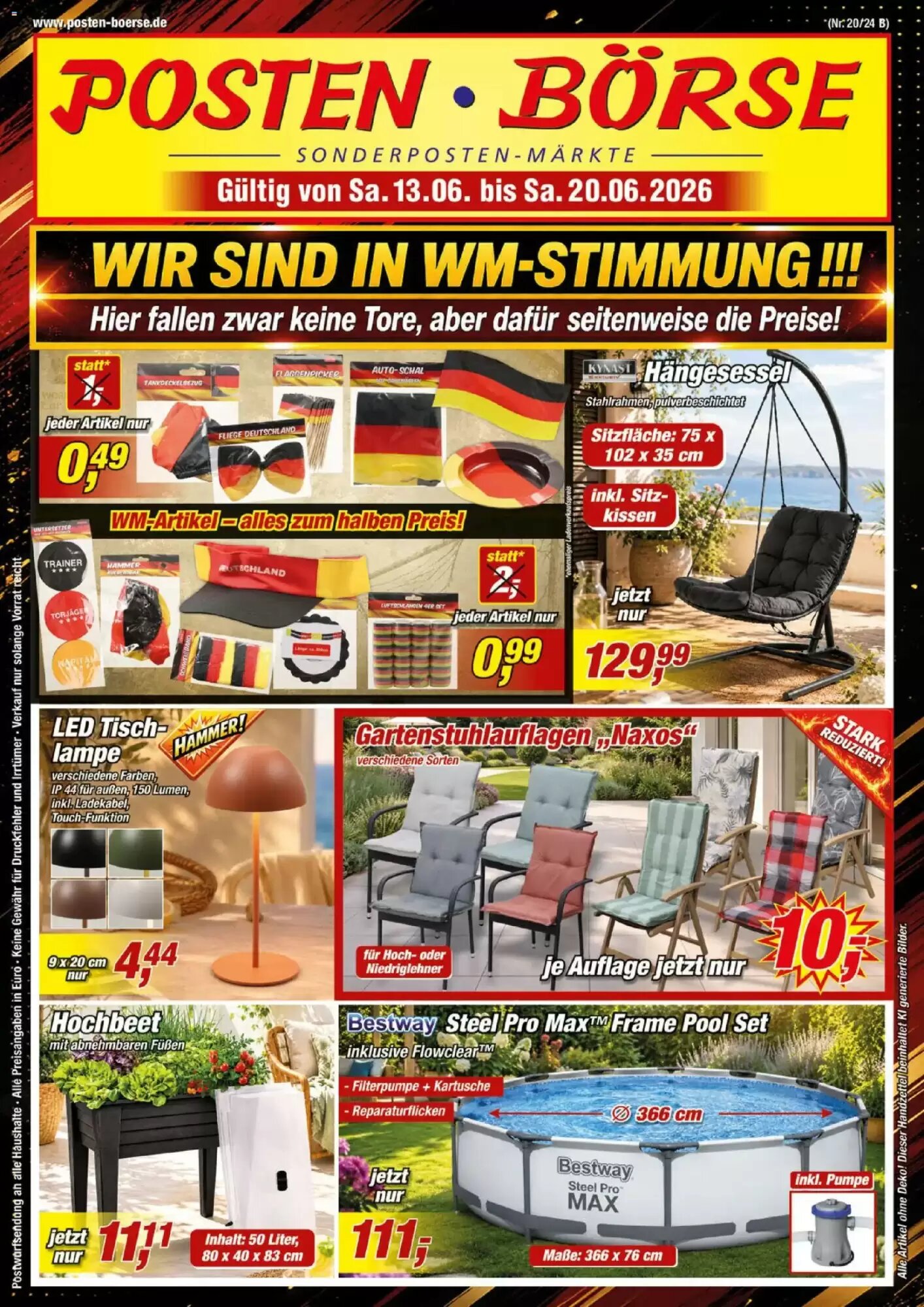 Posten Börse Prospekt (ab 13.06.2026) zum Blättern - Seite 1