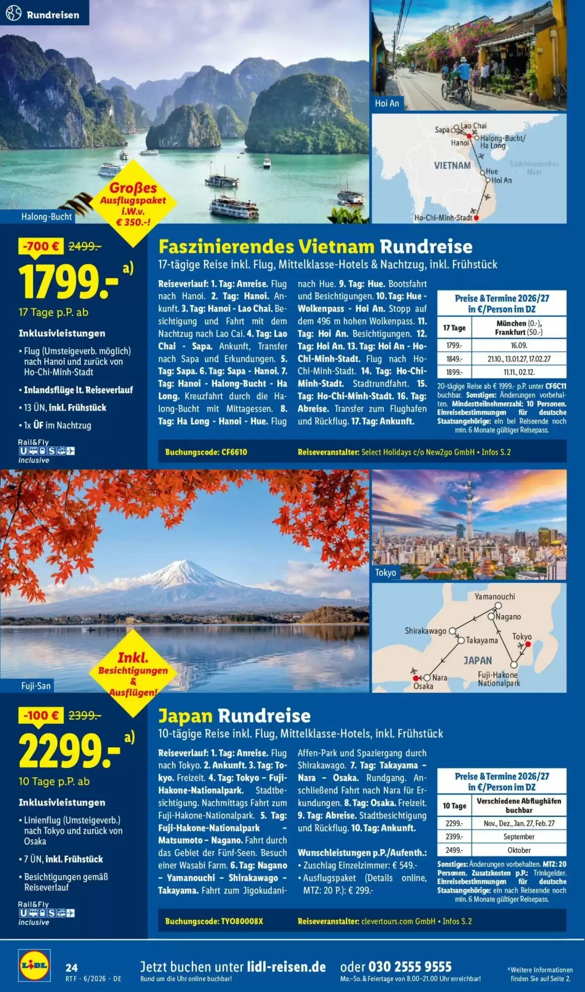 Lidl Reisen Prospekt (ab 13.06.2026) zum Blättern - Seite 24