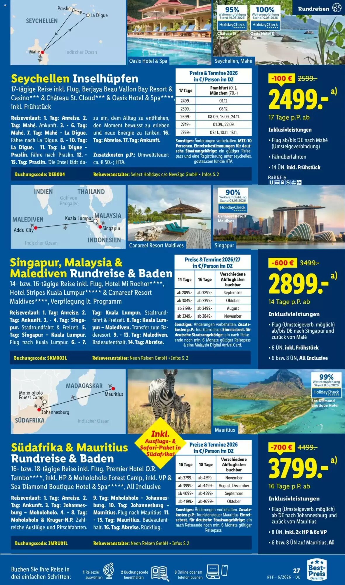 Lidl Reisen Prospekt (ab 13.06.2026) zum Blättern - Seite 27