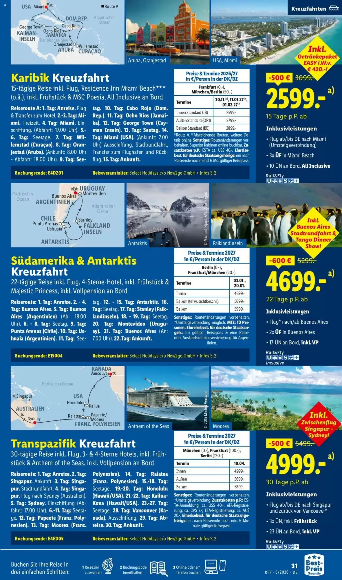Lidl Reisen Prospekt (ab 13.06.2026) zum Blättern - Seite 31
