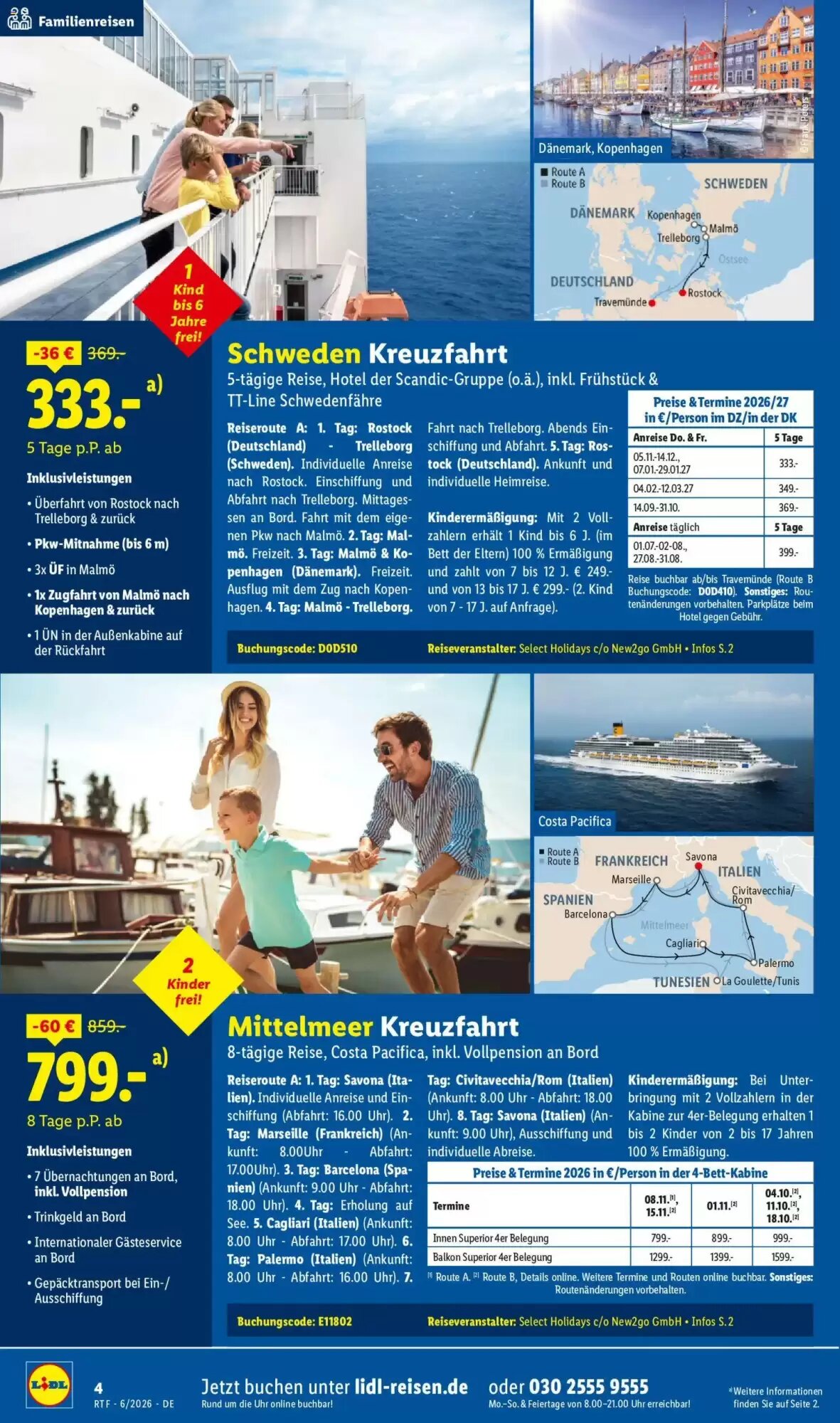 Lidl Reisen Prospekt (ab 13.06.2026) zum Blättern - Seite 4