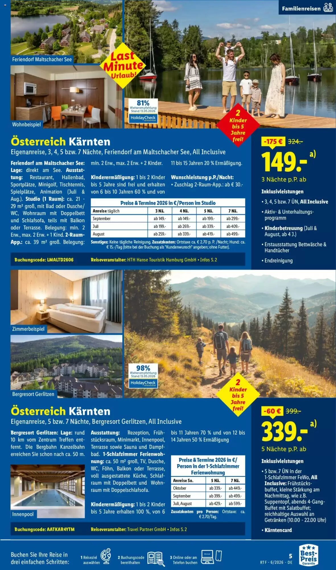 Lidl Reisen Prospekt (ab 13.06.2026) zum Blättern - Seite 5