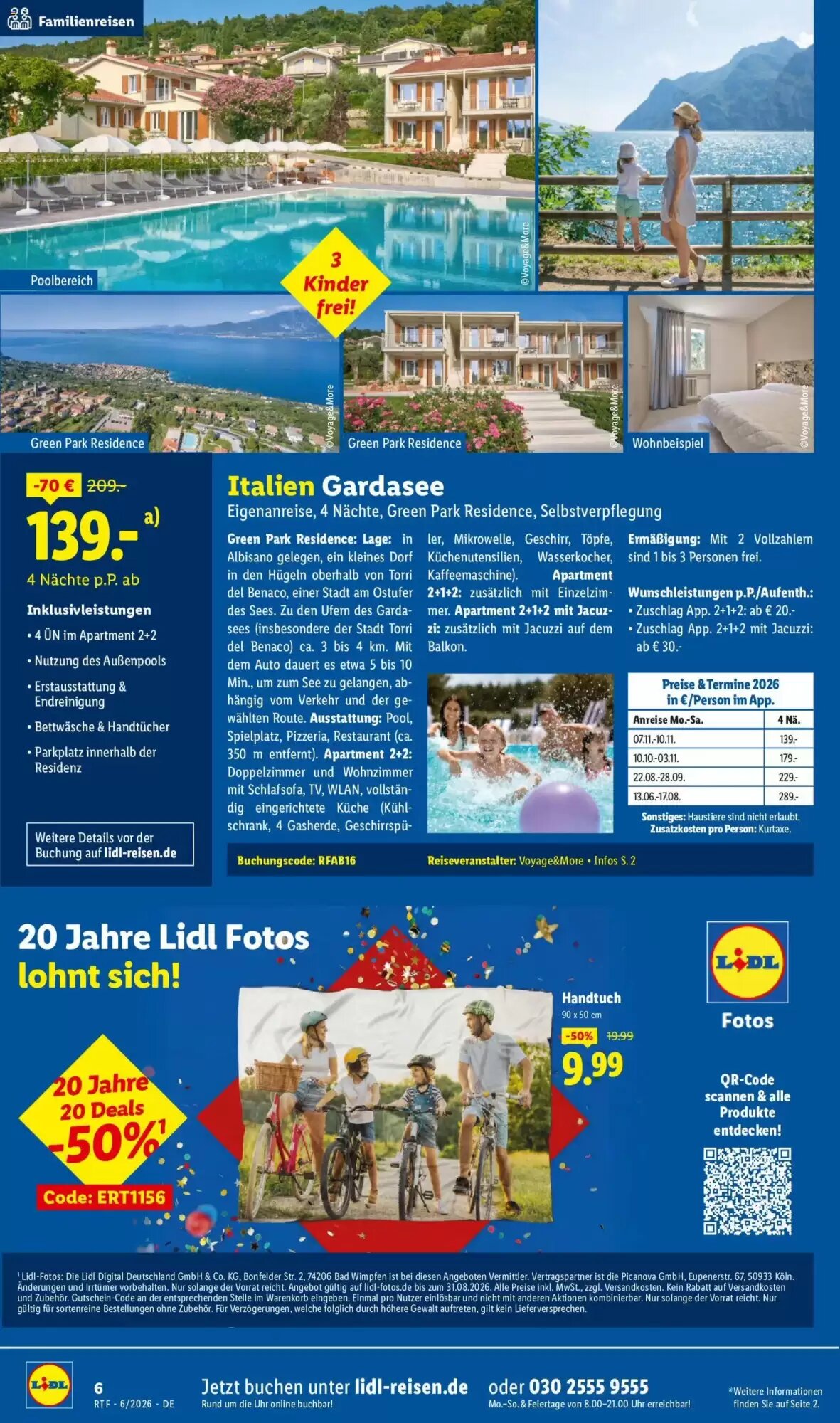 Lidl Reisen Prospekt (ab 13.06.2026) zum Blättern - Seite 6