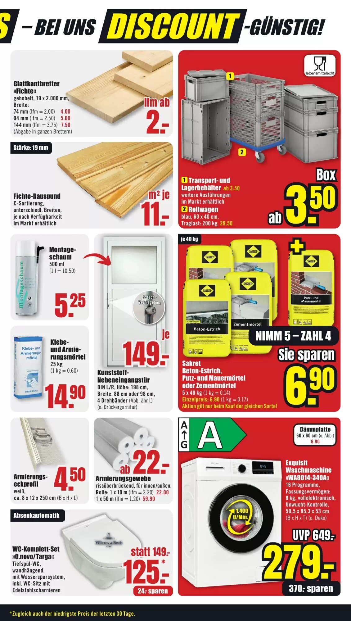 B1 Discount Baumarkt Prospekt (ab 13.06.2026) zum Blättern - Seite 7