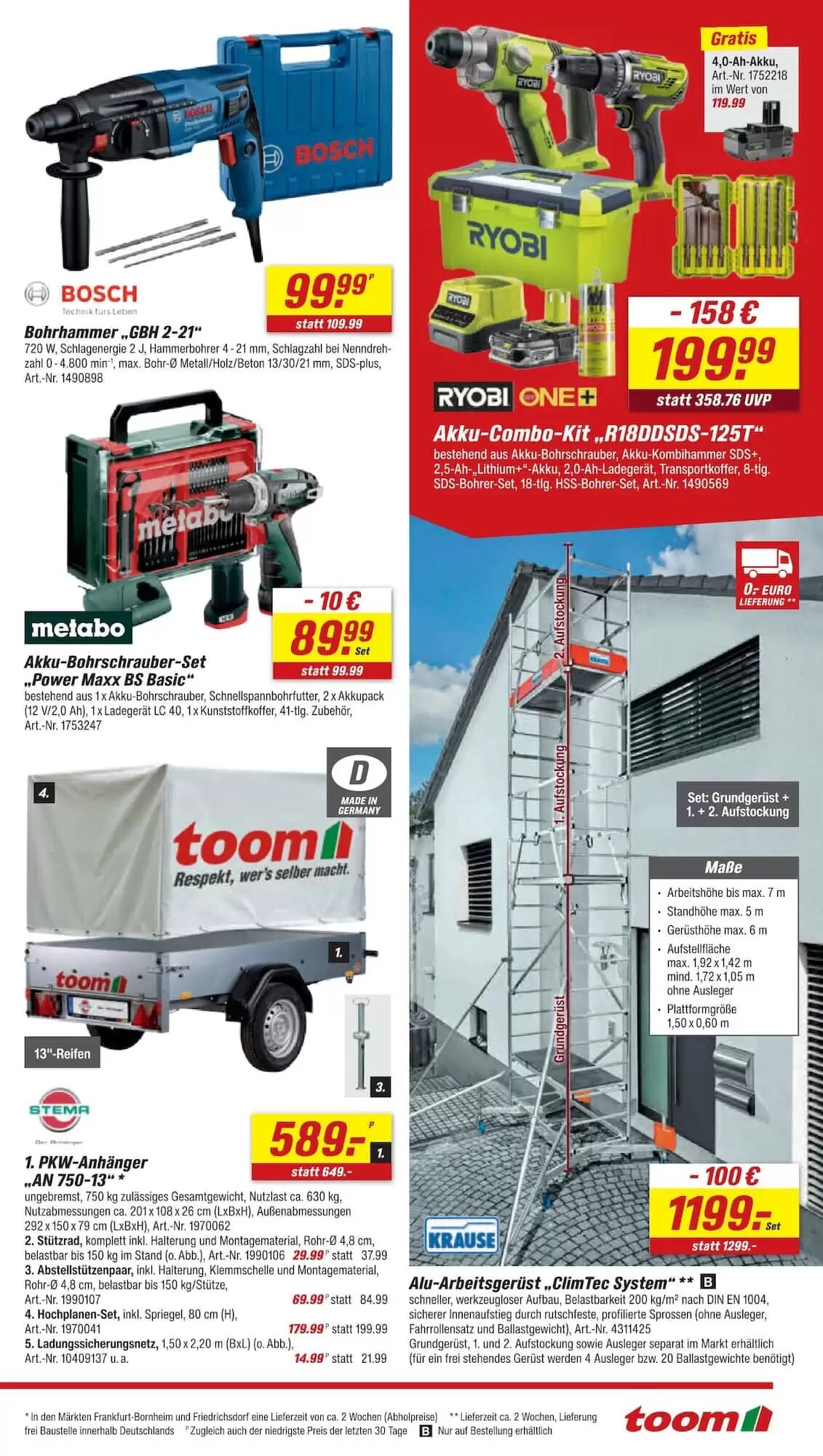 toom Baumarkt Prospekt (ab 13.06.2026) zum Blättern - Seite 11