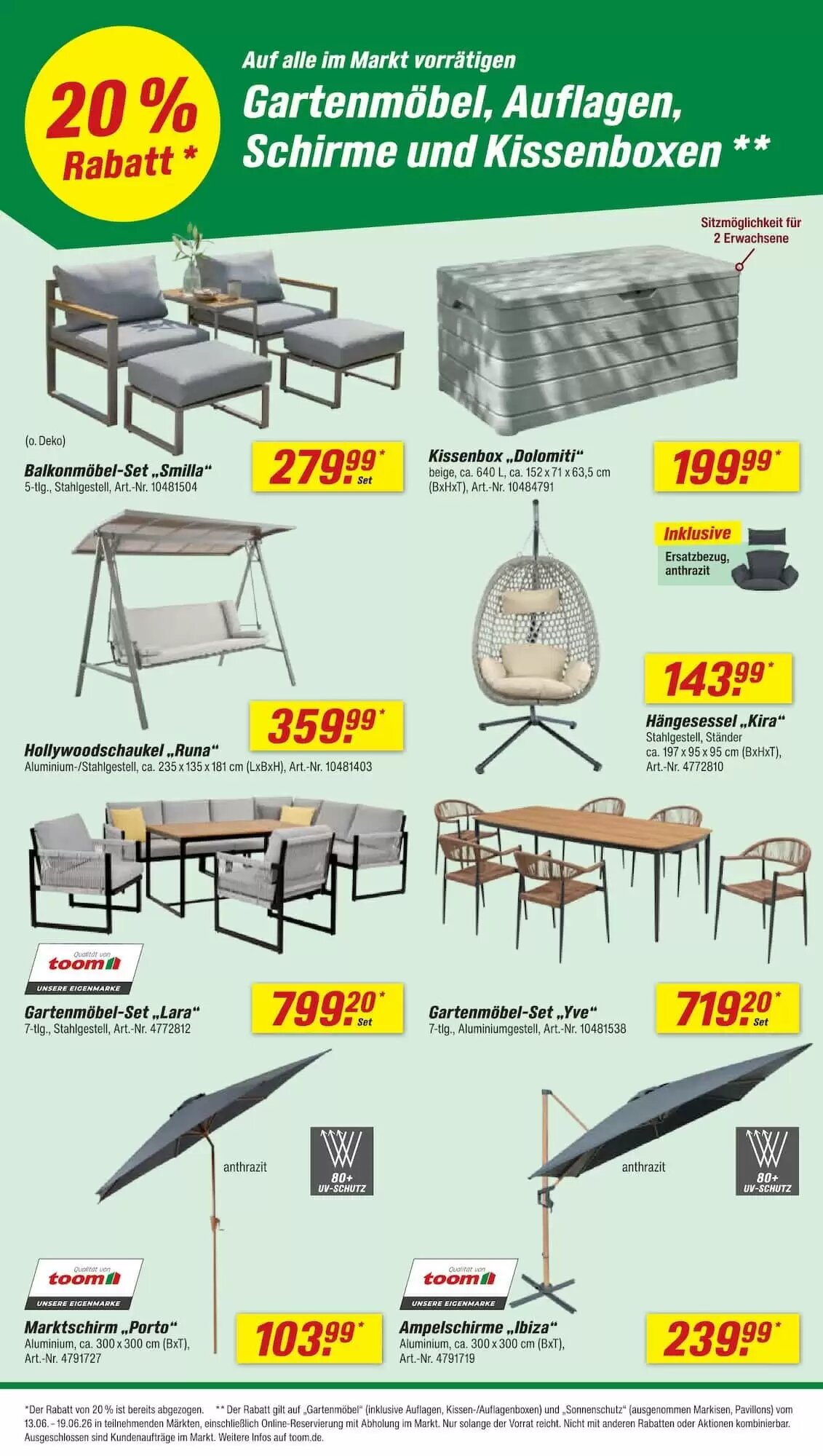 toom Baumarkt Prospekt (ab 13.06.2026) zum Blättern - Seite 6