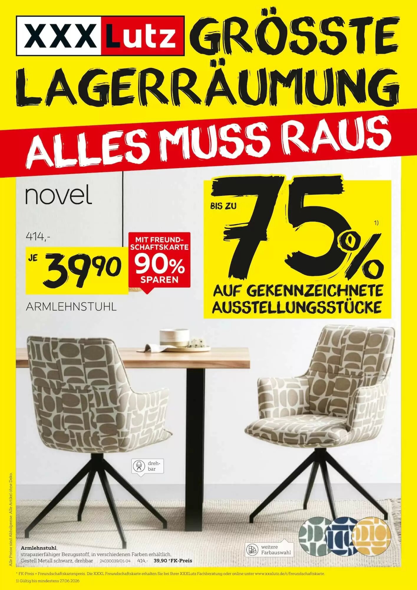 XXXLutz Prospekt (ab 13.06.2026) zum Blättern - Seite 1