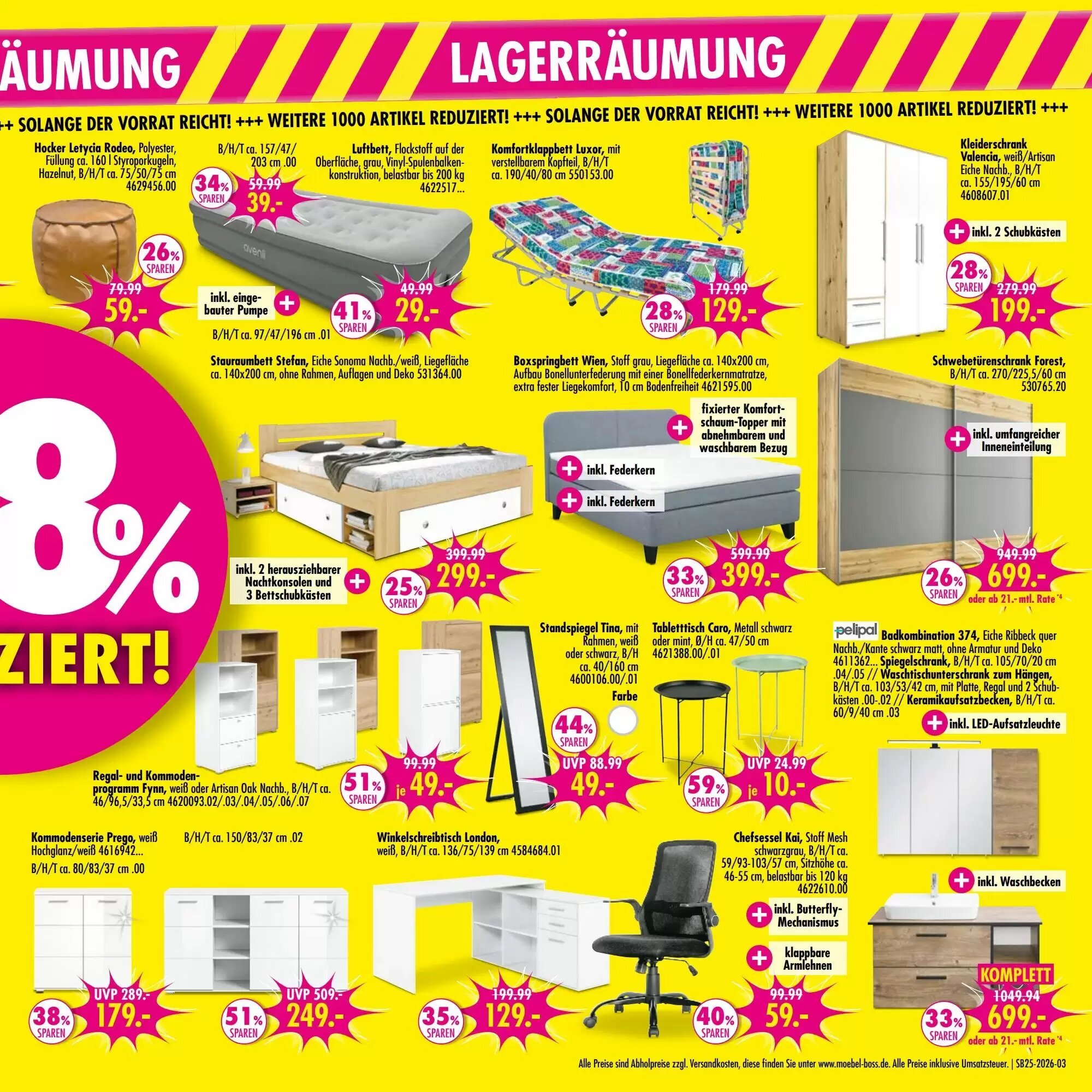 Möbel Boss Prospekt (ab 13.06.2026) zum Blättern - Seite 3