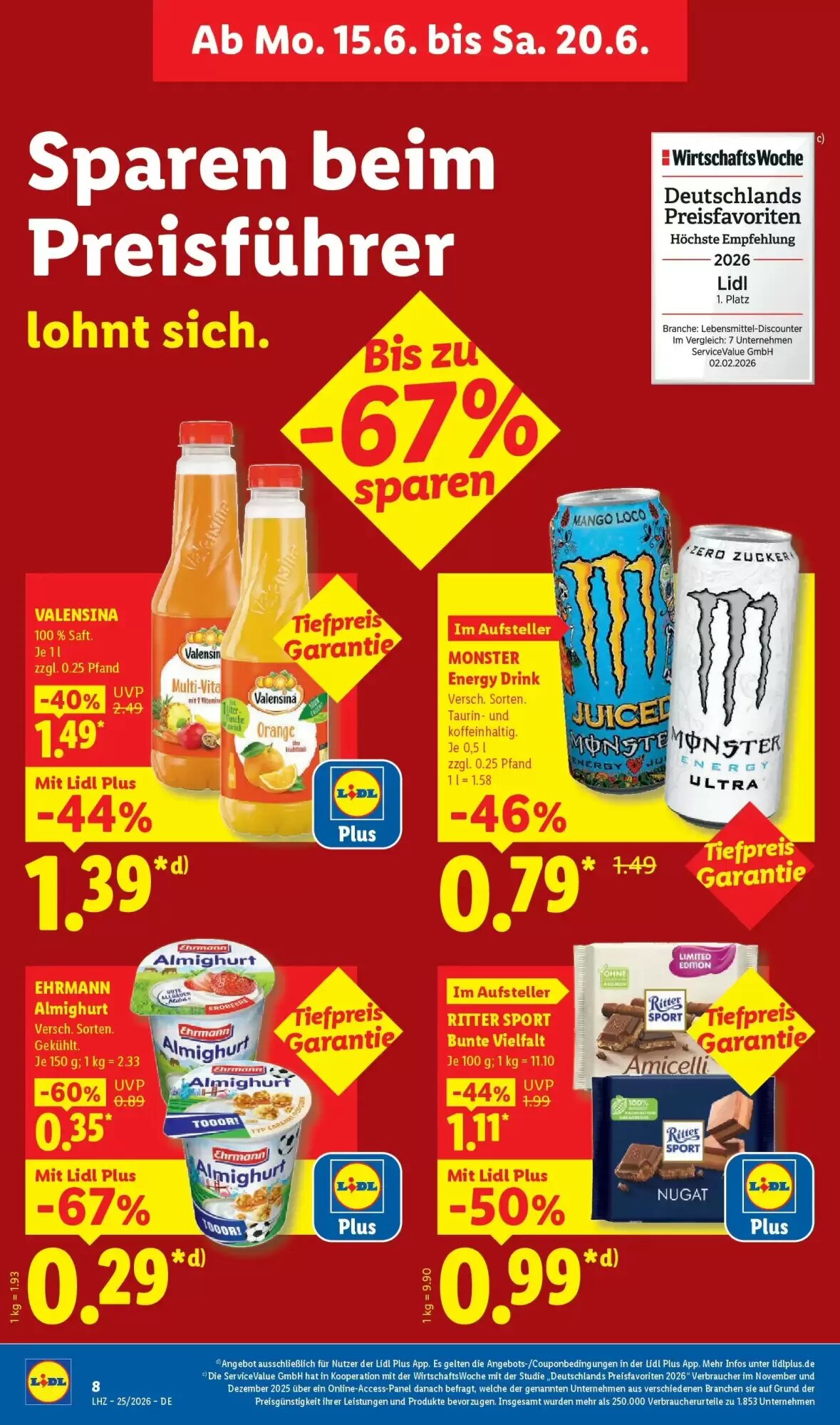 Lidl Prospekt (ab 14.06.2026) zum Blättern - Seite 22