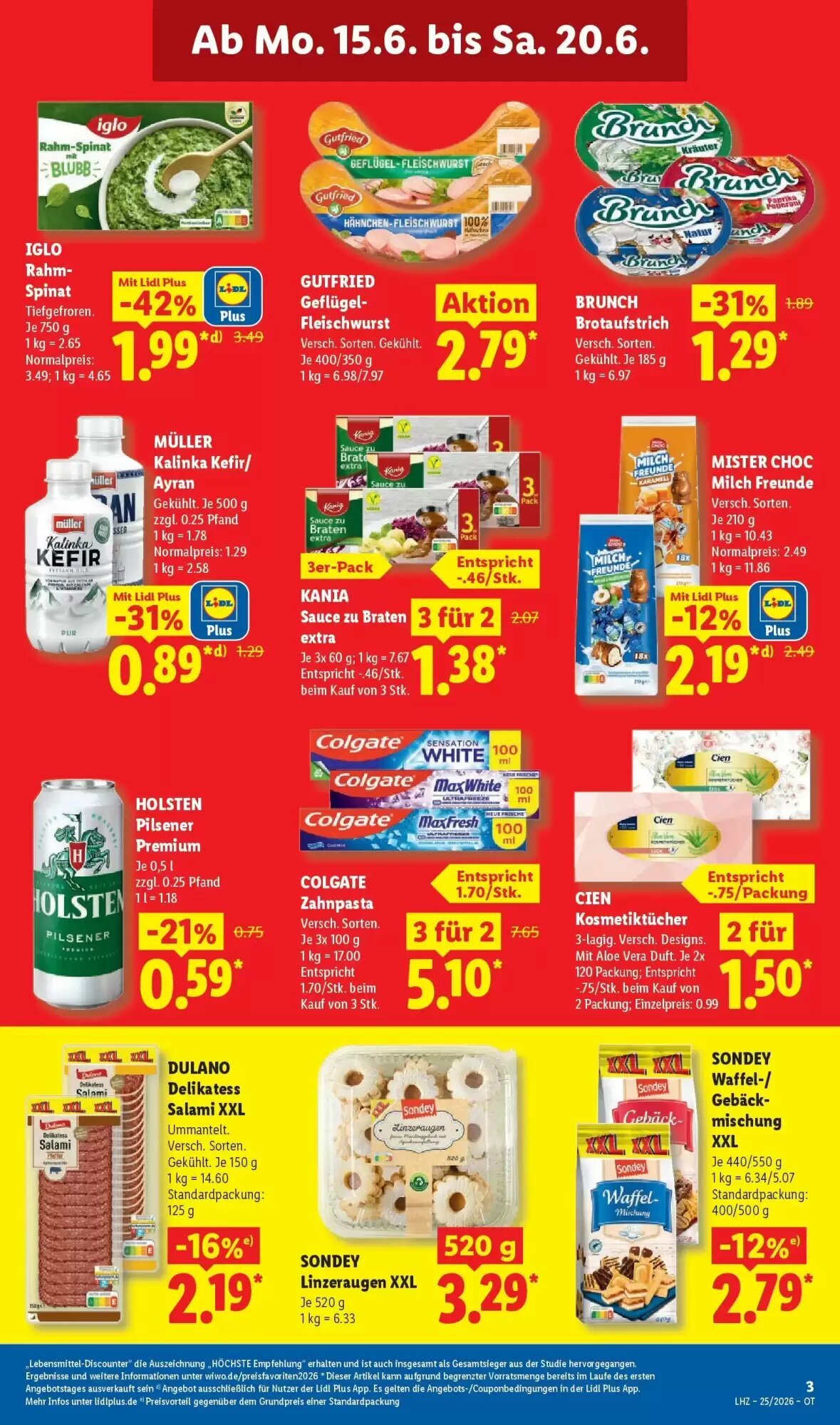 Lidl Prospekt (ab 14.06.2026) zum Blättern - Seite 3