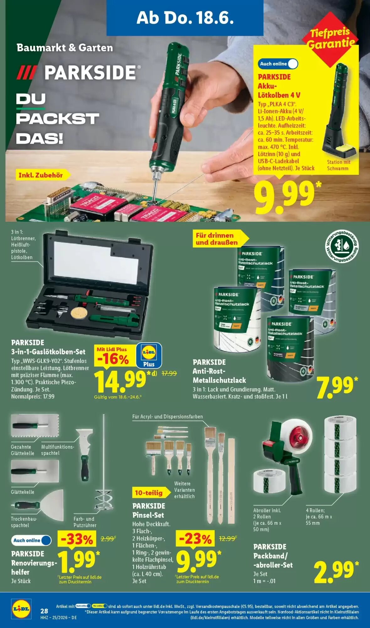 Lidl Prospekt (ab 14.06.2026) zum Blättern - Seite 50