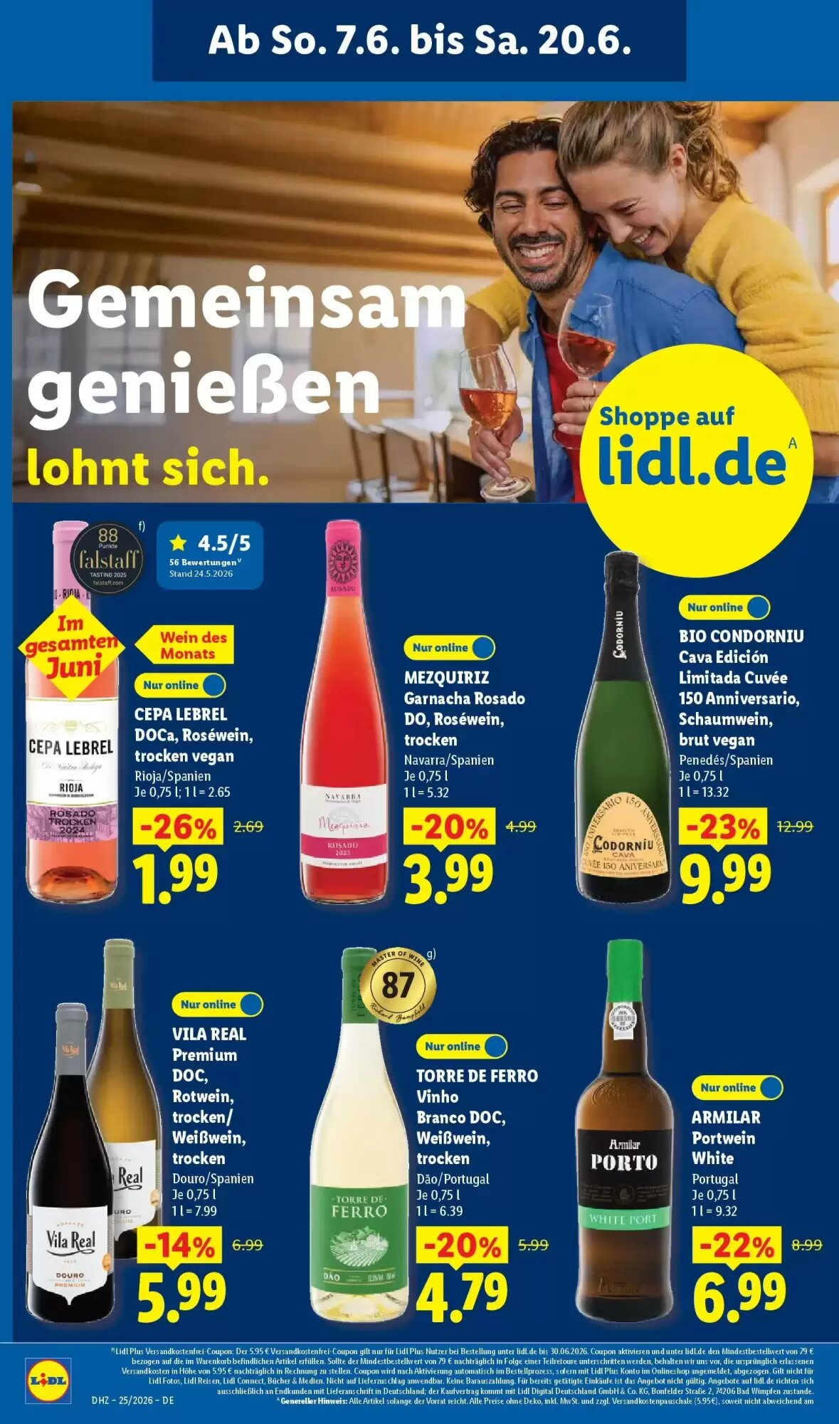 Lidl Prospekt (ab 14.06.2026) zum Blättern - Seite 62