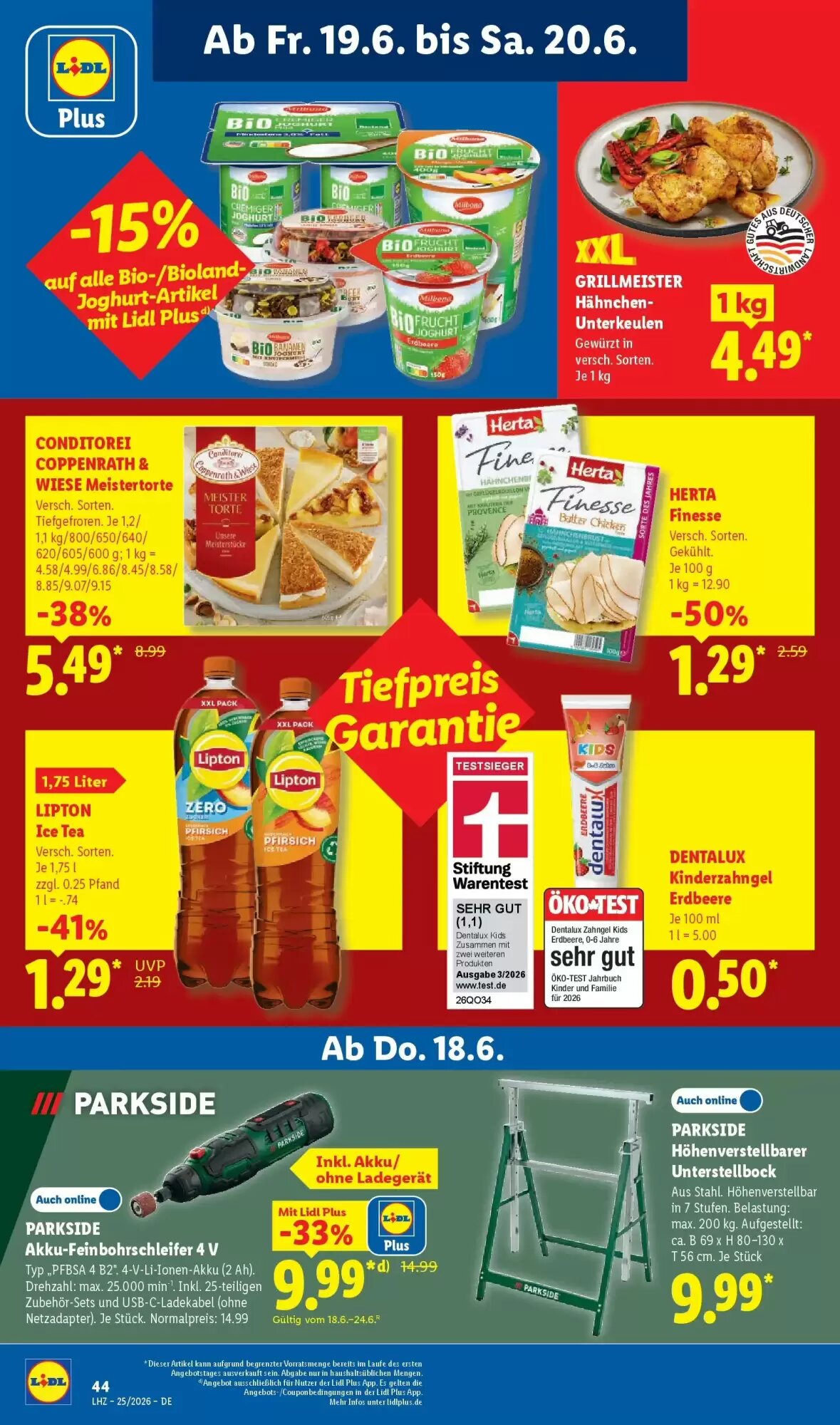 Lidl Prospekt (ab 14.06.2026) zum Blättern - Seite 70