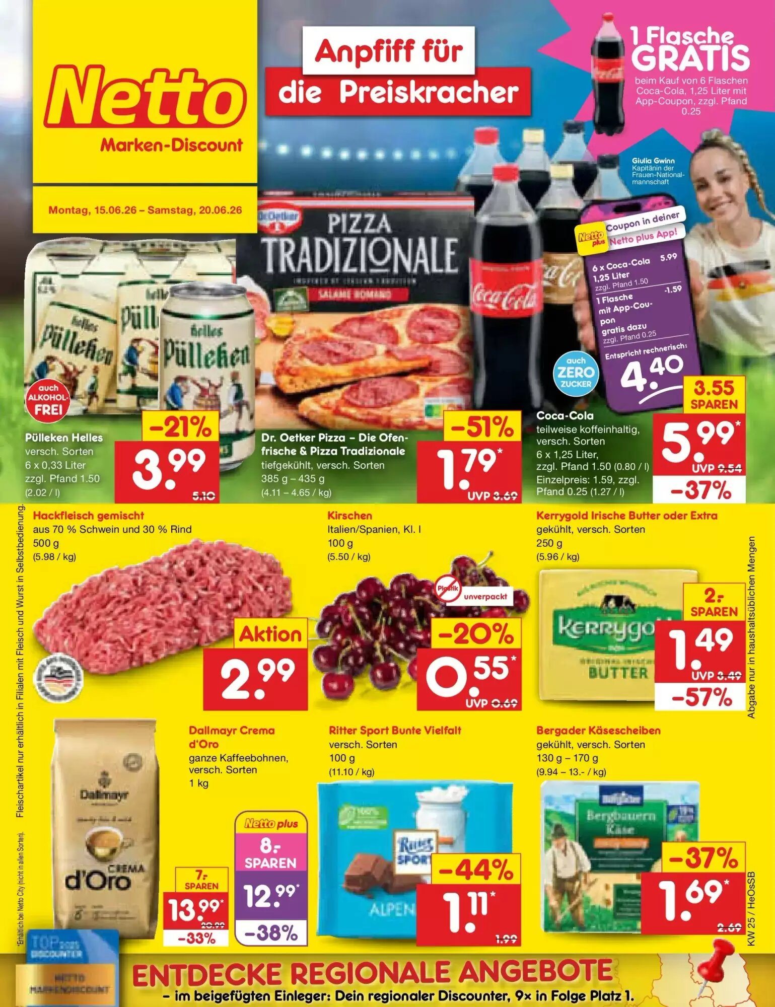 Netto Marken-Discount Prospekt (ab 14.06.2026) zum Blättern - Seite 1
