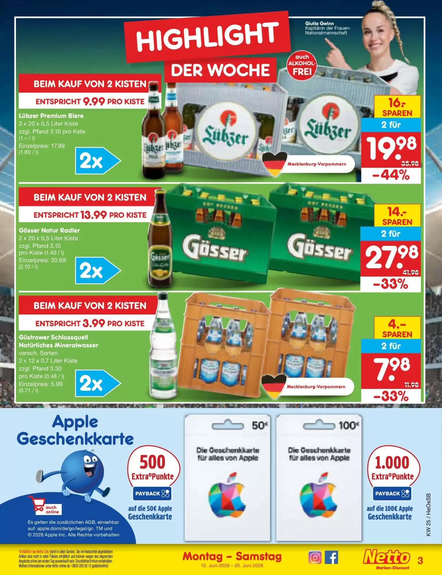 Netto Marken-Discount Prospekt (ab 14.06.2026) zum Blättern - Seite 3