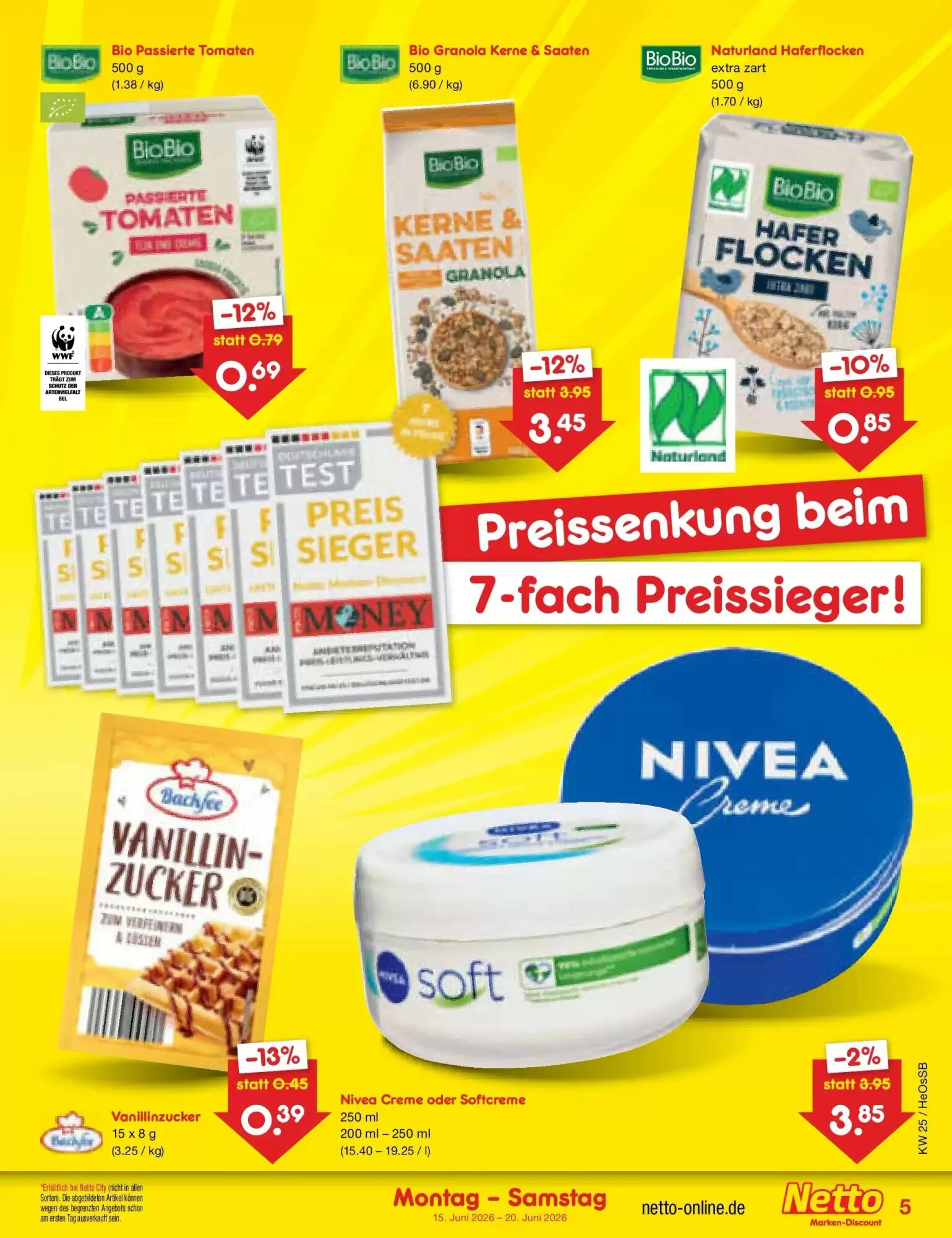 Netto Marken-Discount Prospekt (ab 14.06.2026) zum Blättern - Seite 5