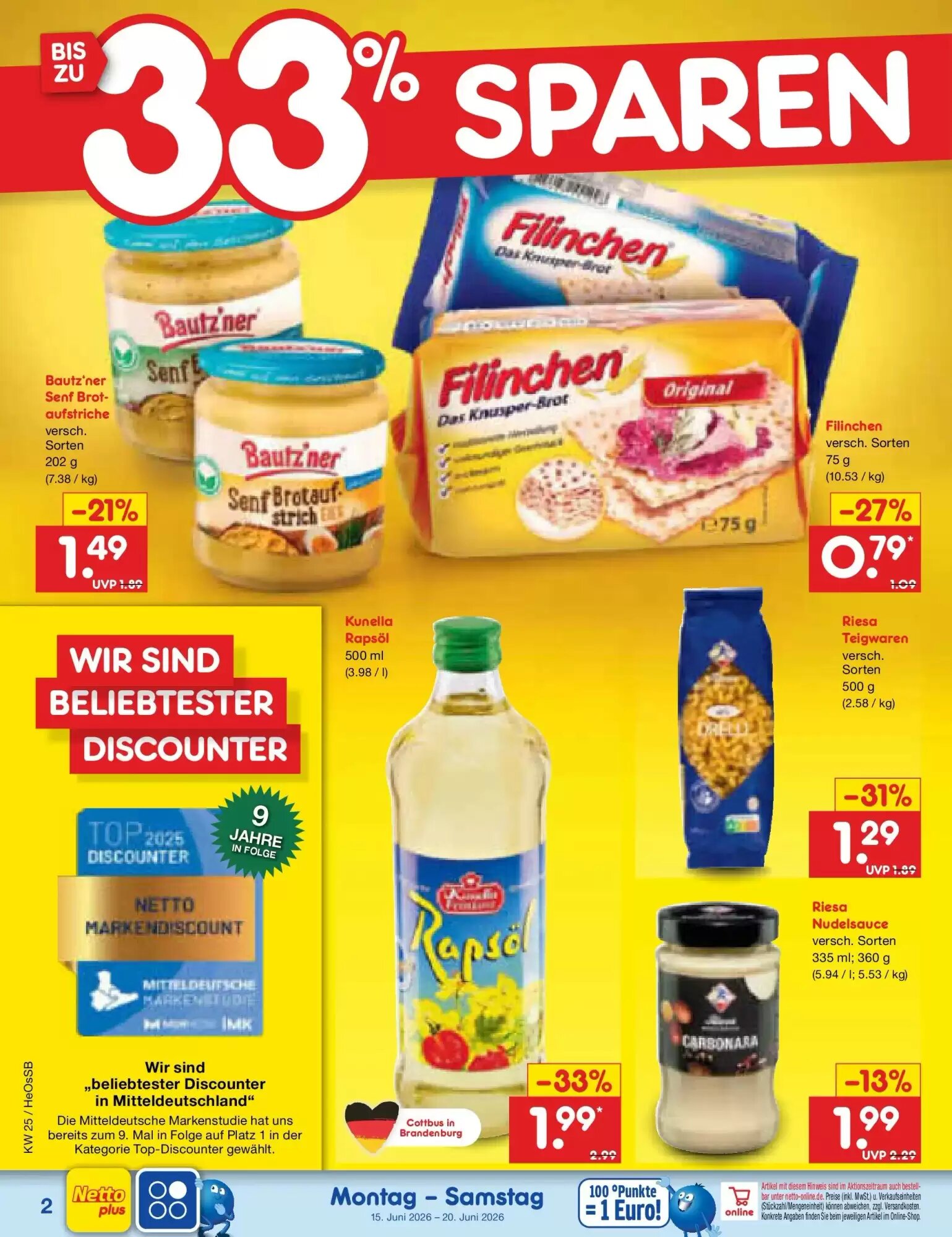 Netto Marken-Discount Prospekt (ab 14.06.2026) zum Blättern - Seite 58