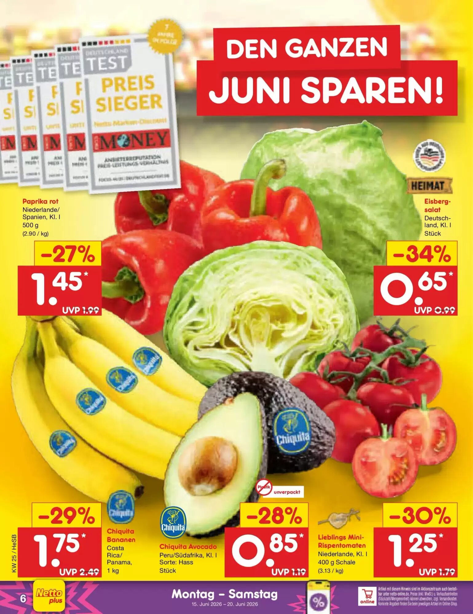 Netto Marken-Discount Prospekt (ab 14.06.2026) zum Blättern - Seite 8
