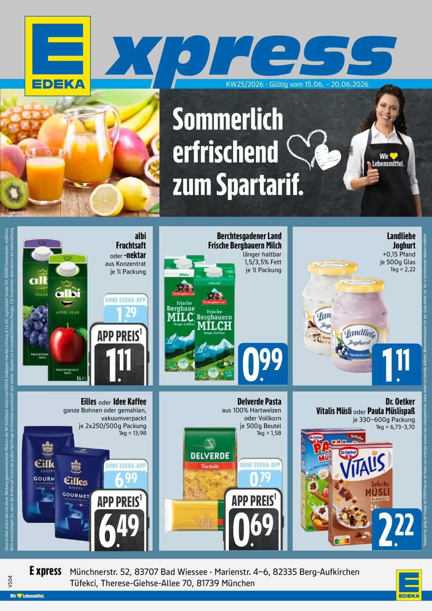 Edeka Xpress Prospekt (ab 14.06.2026) zum Blättern - Seite 1