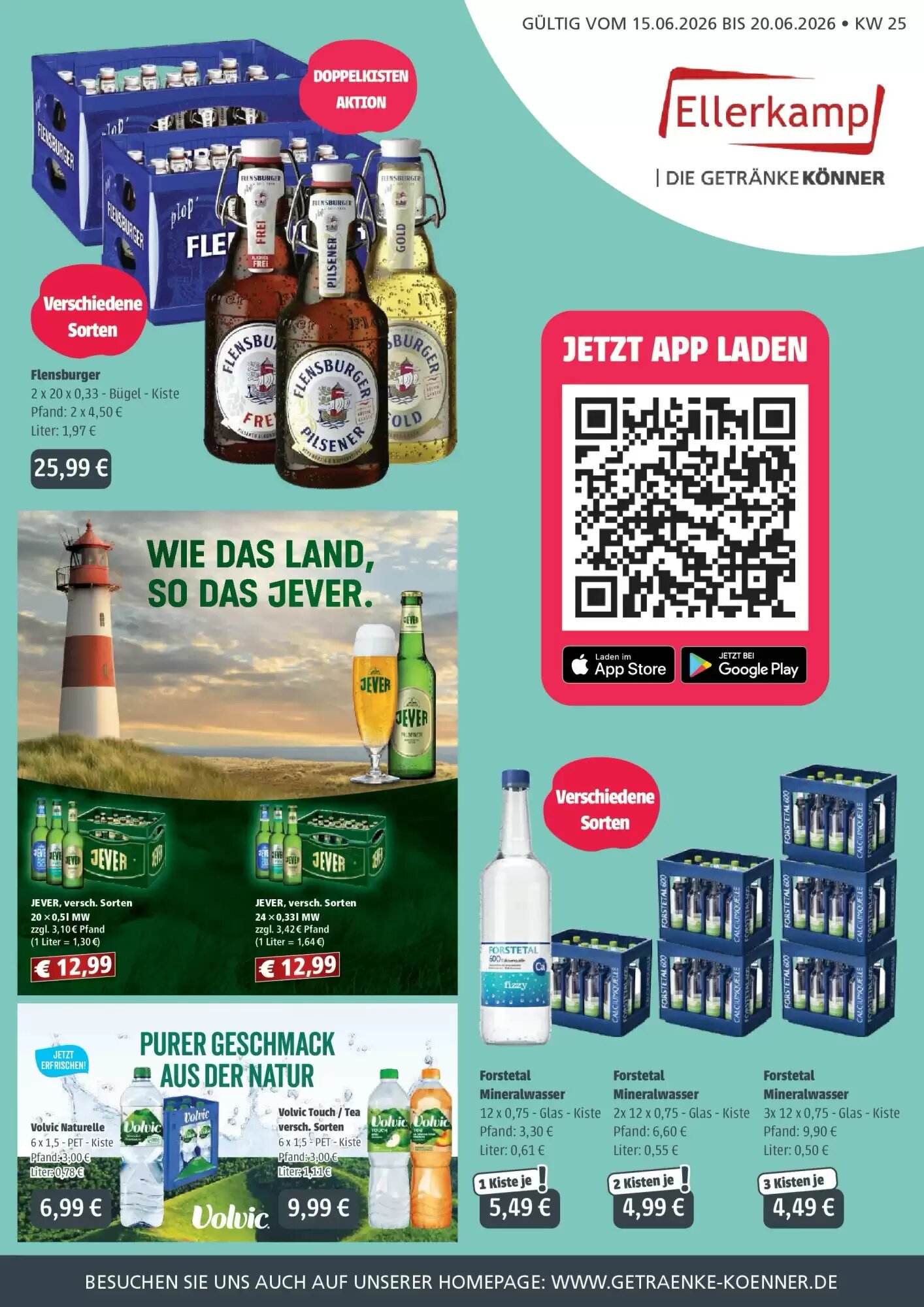 Ellerkamp Getränke Prospekt (ab 14.06.2026) zum Blättern - Seite 1
