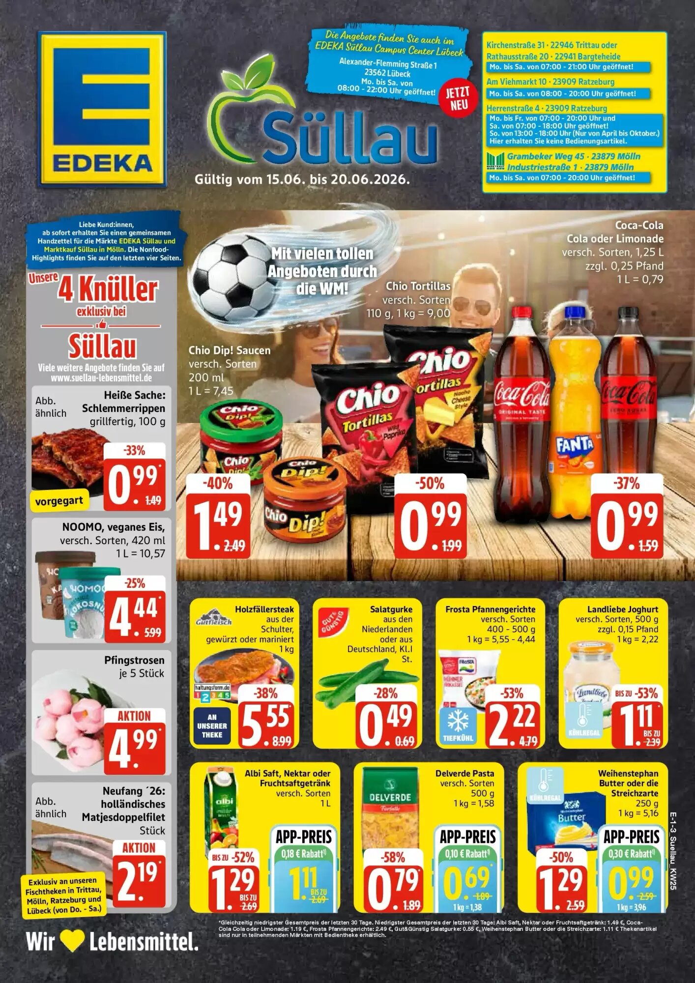 Edeka Prospekt (ab 14.06.2026) zum Blättern - Seite 1
