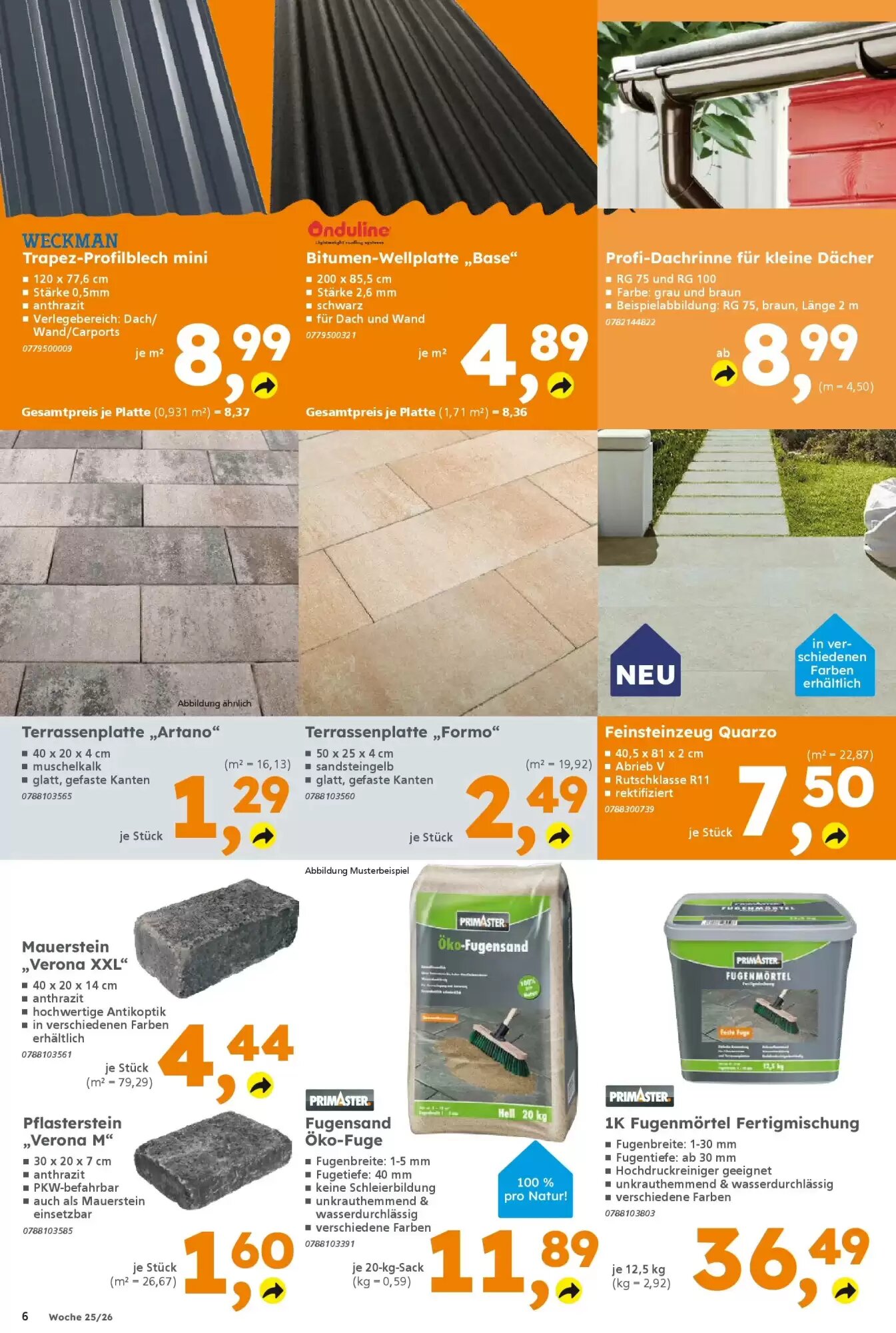 Globus Baumarkt Prospekt (ab 14.06.2026) zum Blättern - Seite 6