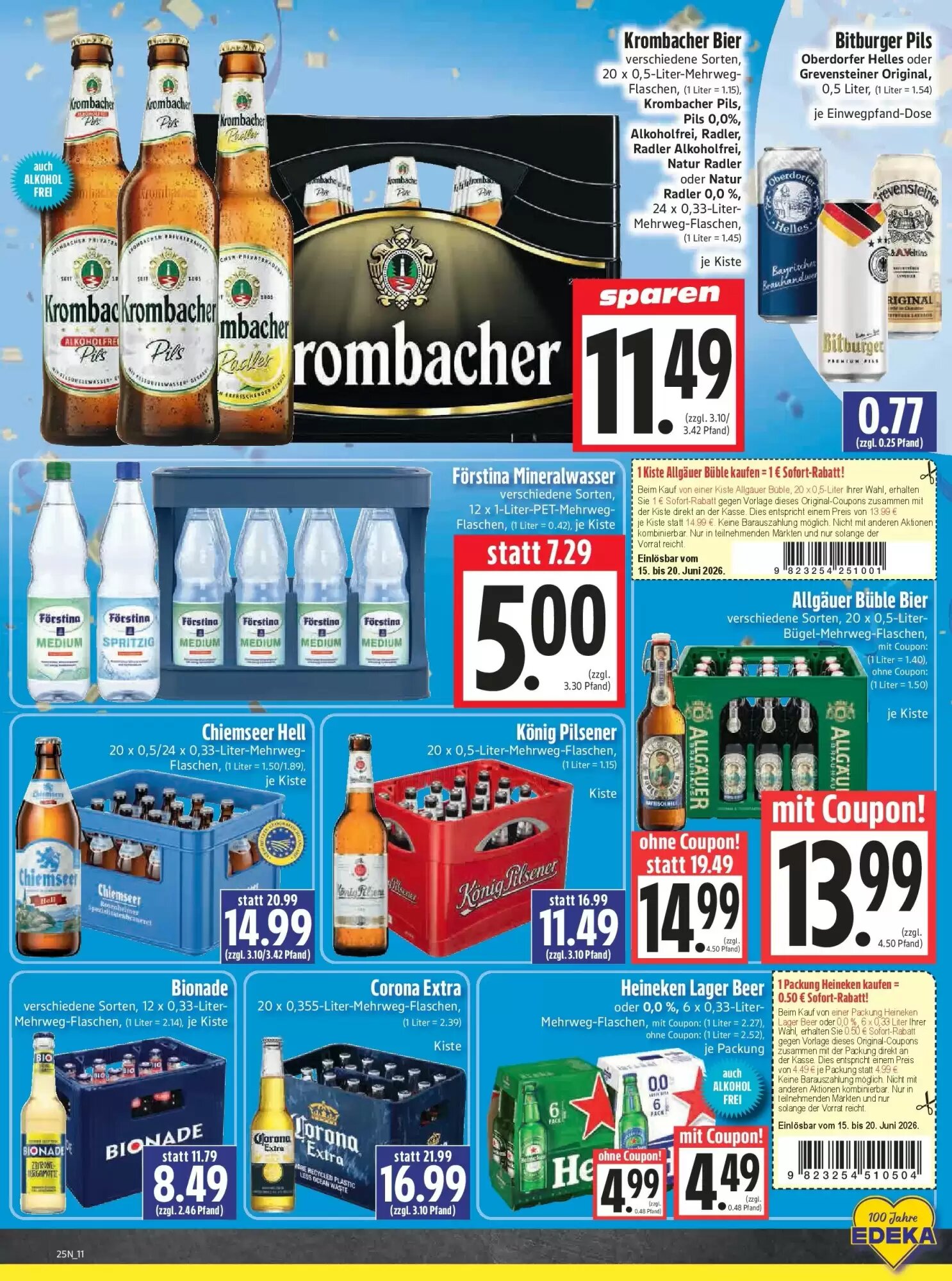EDEKA Hahner Prospekt (ab 14.06.2026) zum Blättern - Seite 13