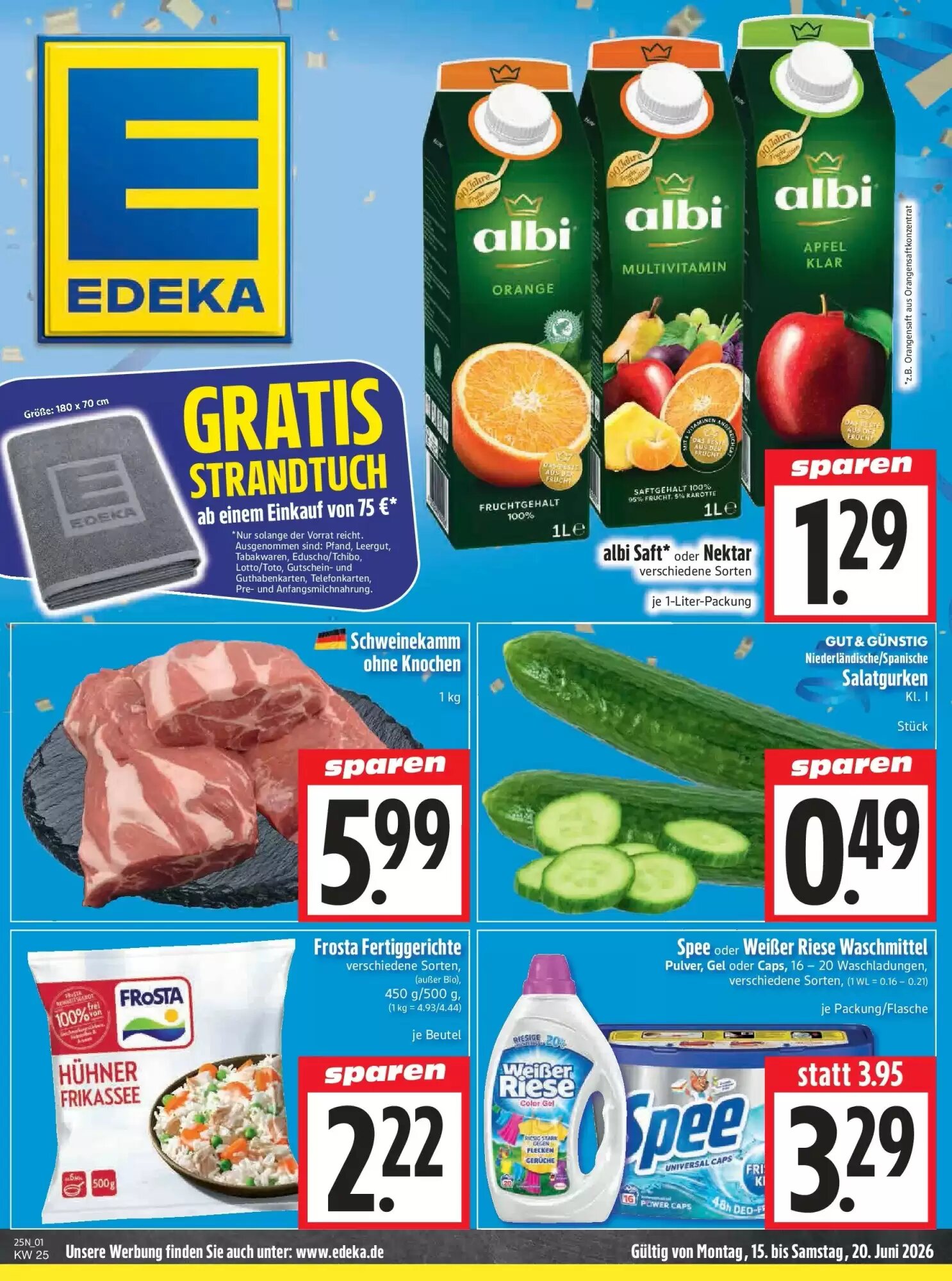 EDEKA Hahner Prospekt (ab 14.06.2026) zum Blättern - Seite 3