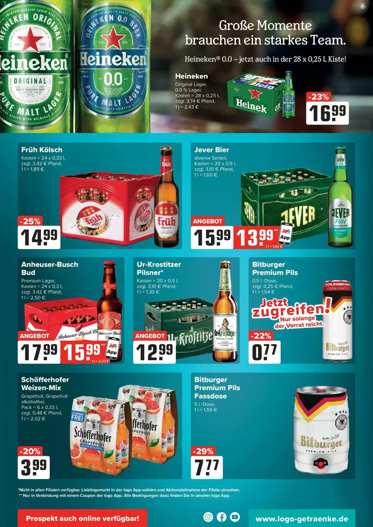 Logo Getränkemarkt Prospekt (ab 14.06.2026) zum Blättern - Seite 2