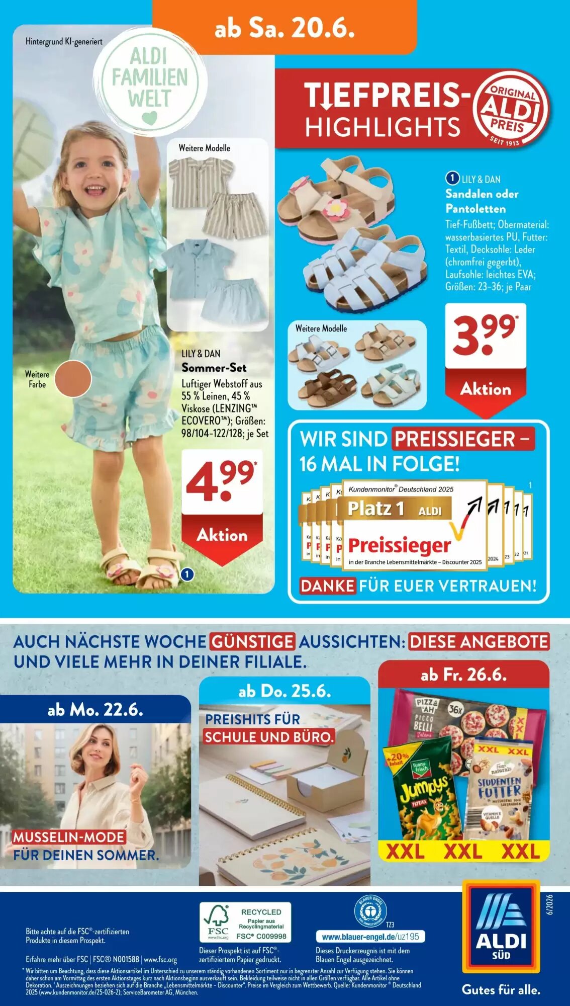 Aldi Süd Prospekt (ab 15.06.2026) zum Blättern - Seite 18