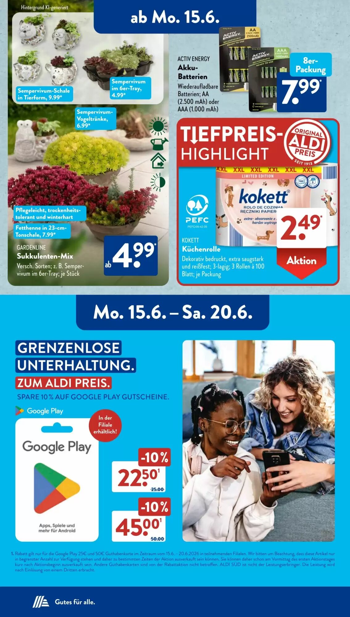 Aldi Süd Prospekt (ab 15.06.2026) zum Blättern - Seite 6