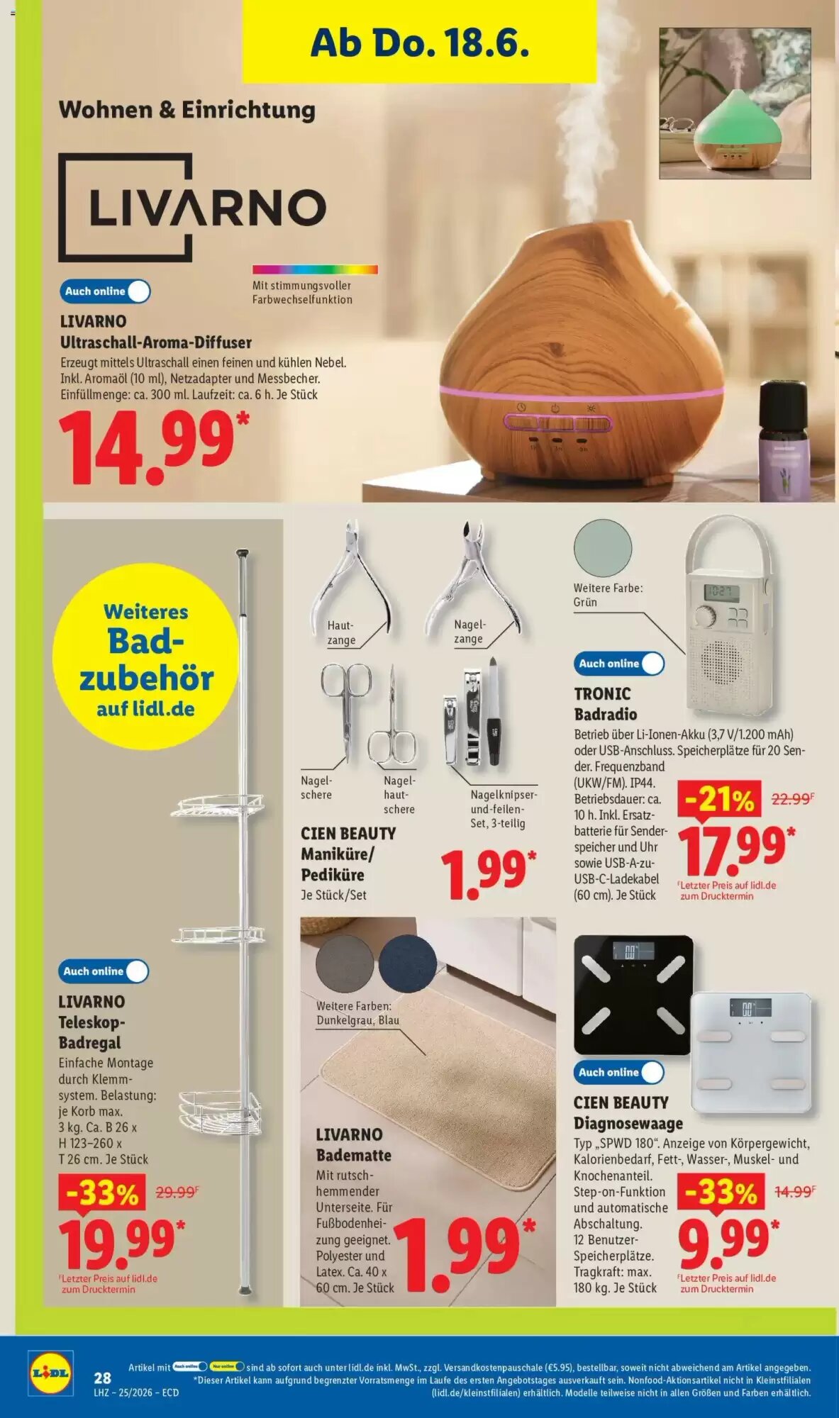 Lidl Prospekt (ab 15.06.2026) zum Blättern - Seite 20
