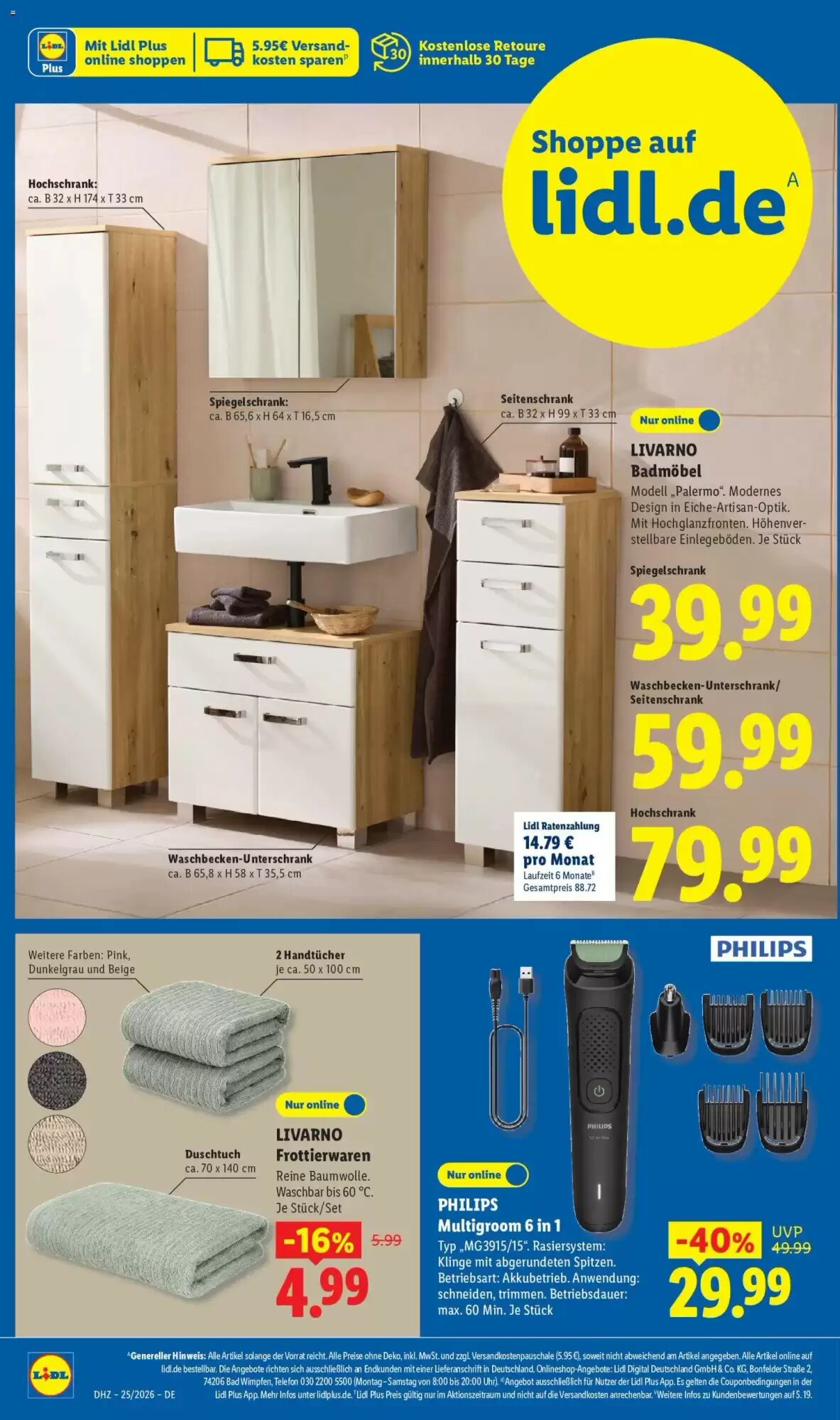 Lidl Prospekt (ab 15.06.2026) zum Blättern - Seite 22