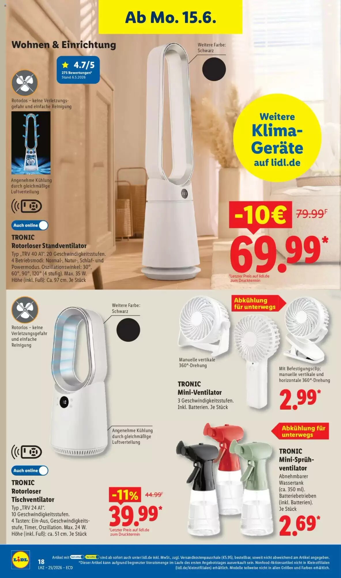Lidl Prospekt (ab 15.06.2026) zum Blättern - Seite 6