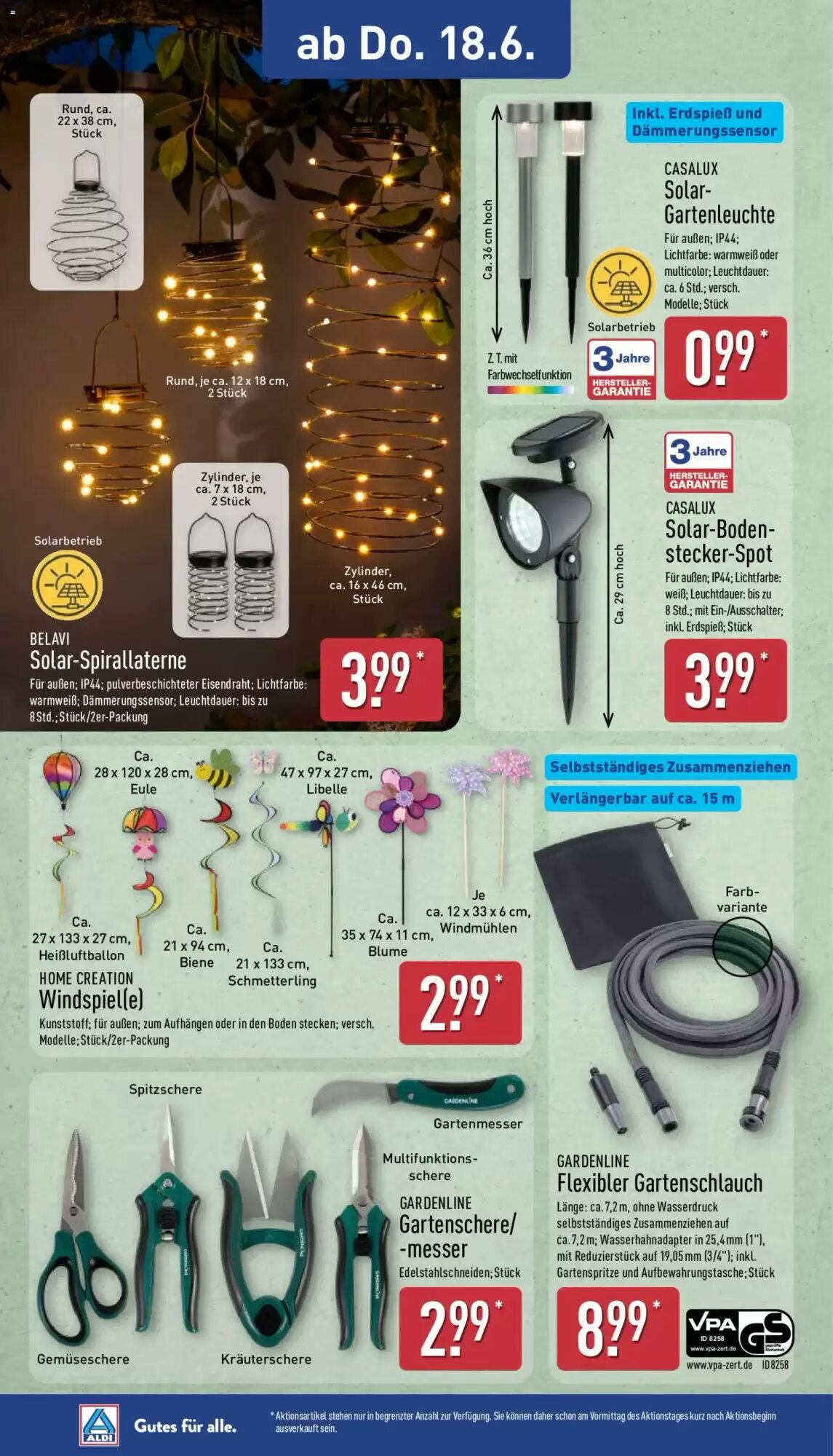 Aldi Nord Prospekt (ab 15.06.2026) zum Blättern - Seite 13