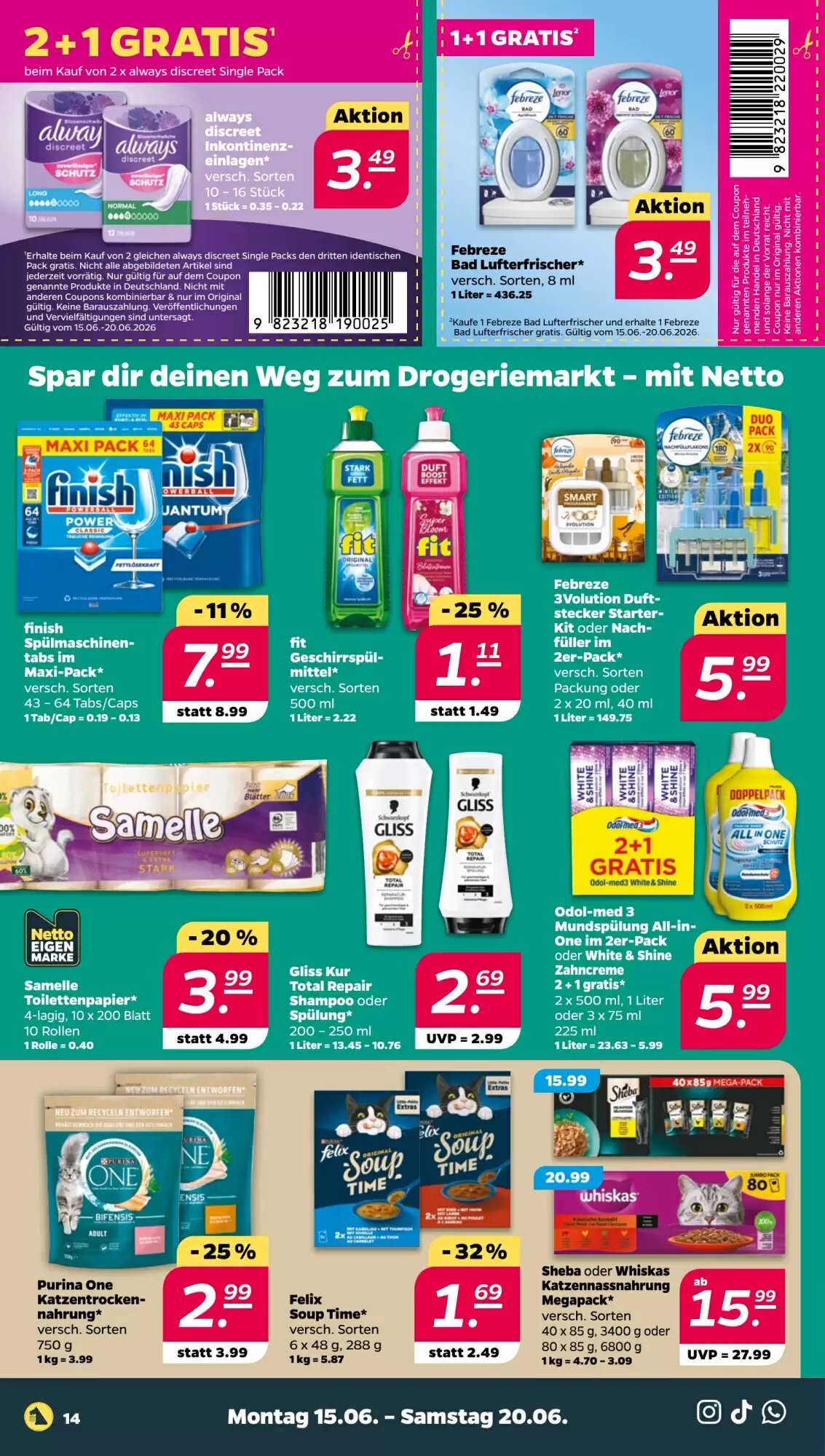 NETTO Prospekt (ab 15.06.2026) zum Blättern - Seite 16