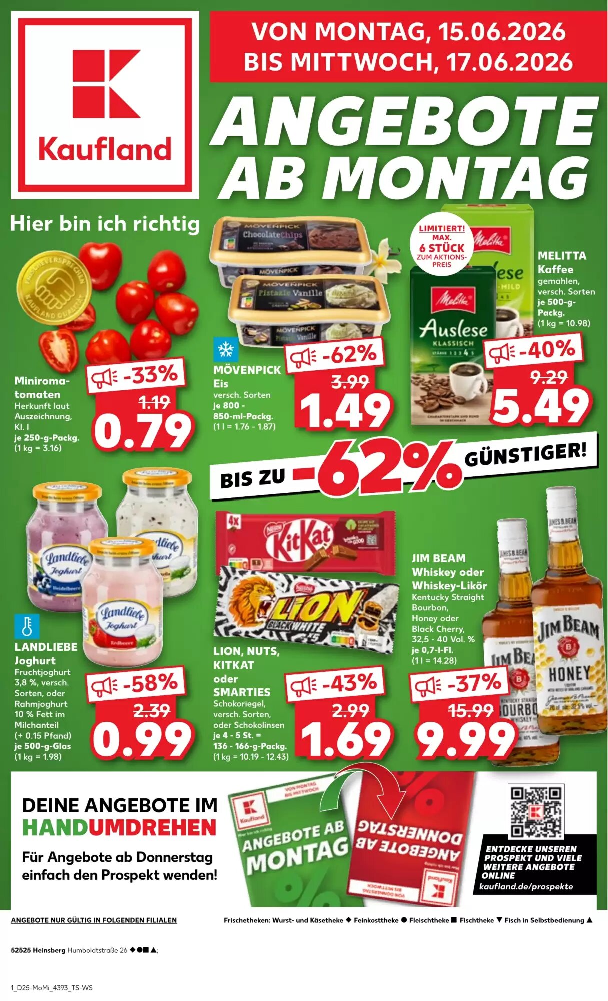 Kaufland Prospekt (ab 15.06.2026) zum Blättern - Seite 1