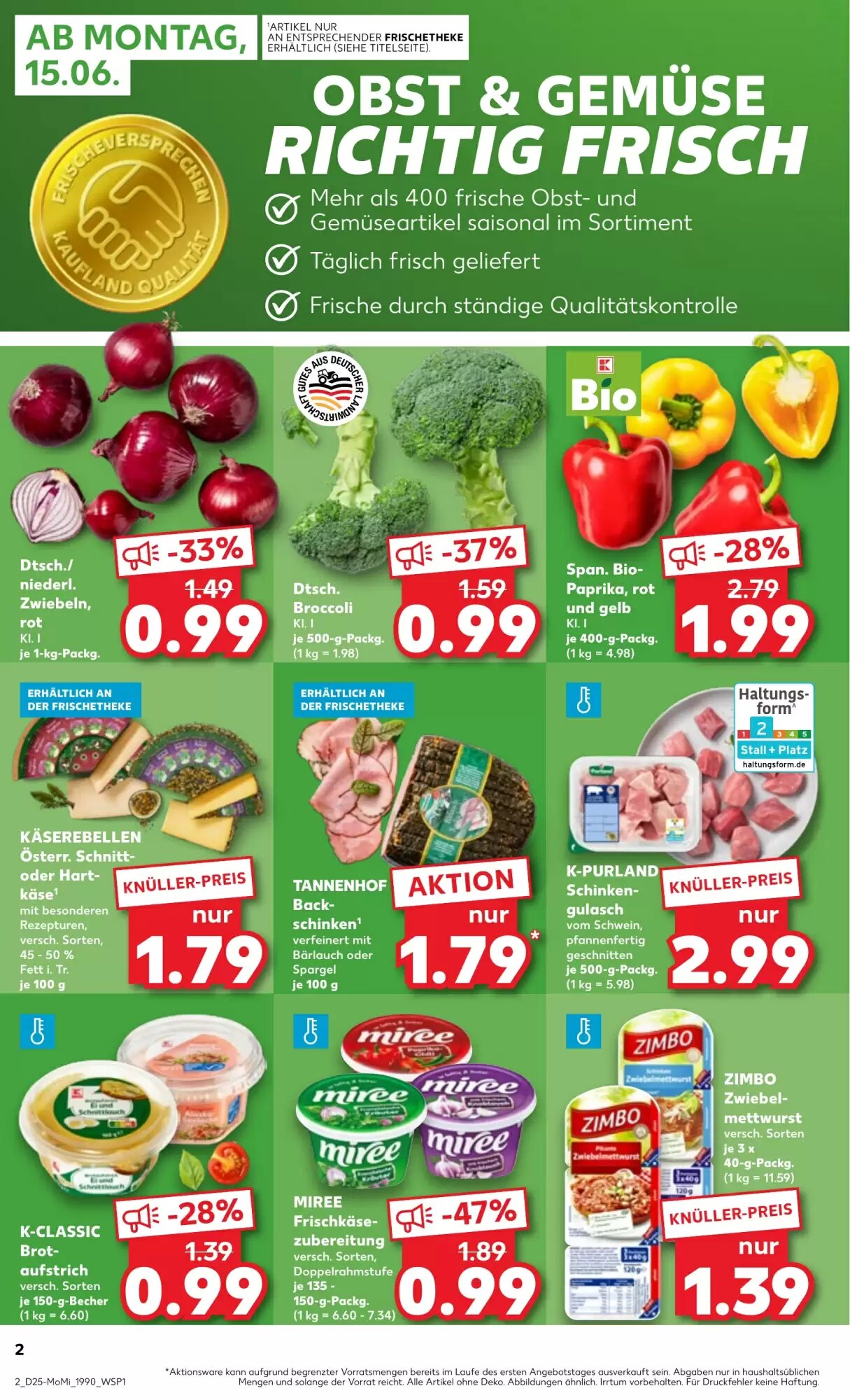 Kaufland Prospekt (ab 15.06.2026) zum Blättern - Seite 2