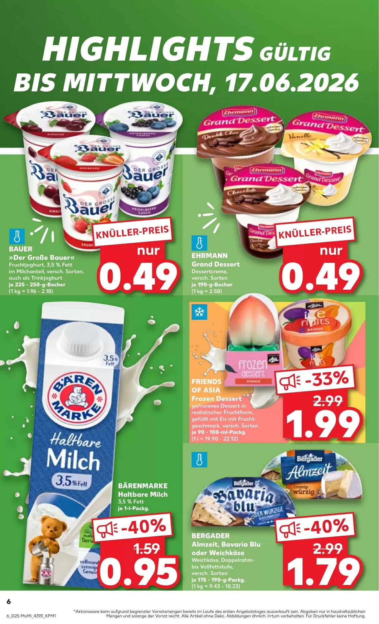 Kaufland Prospekt (ab 15.06.2026) zum Blättern - Seite 6