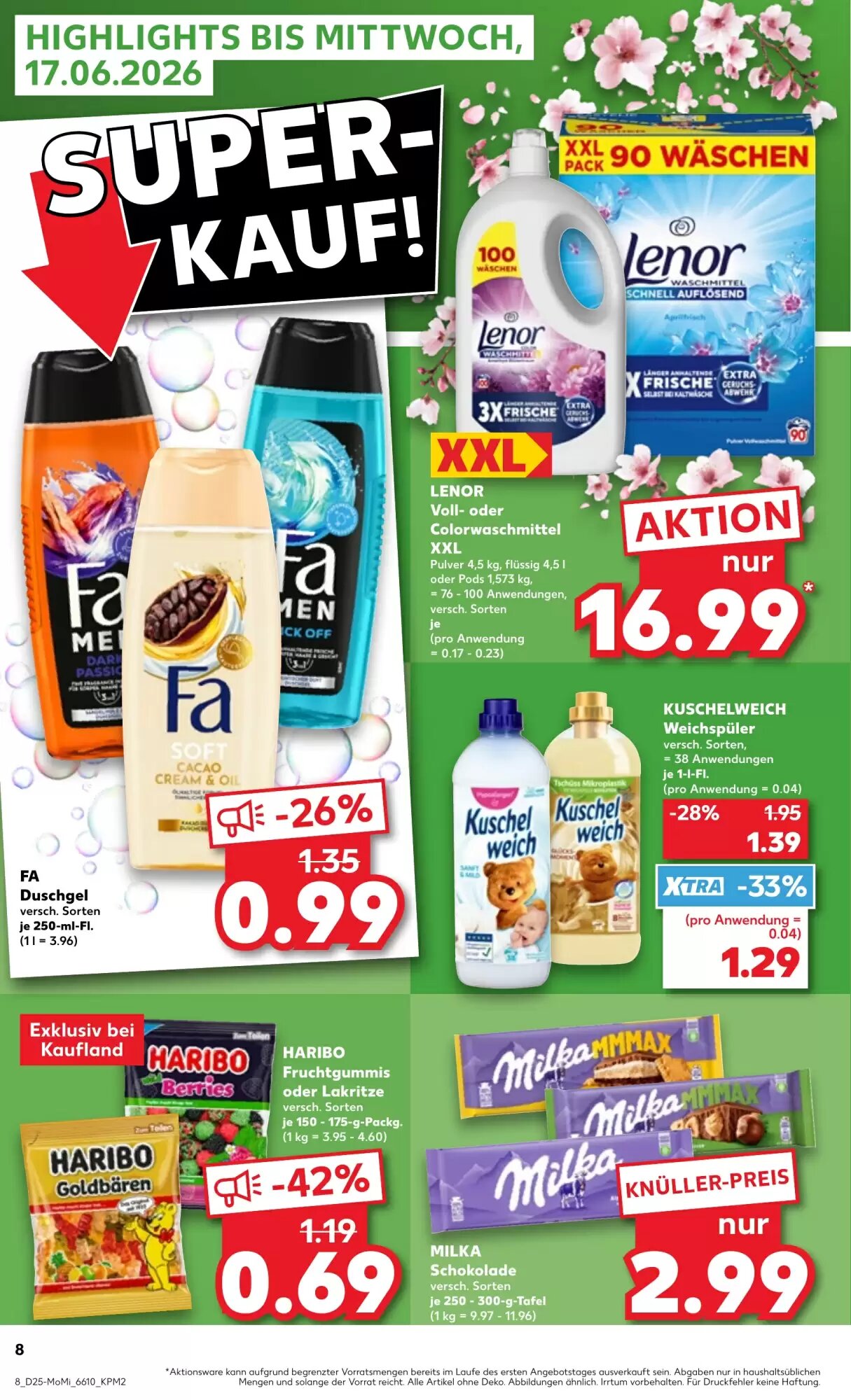 Kaufland Prospekt (ab 15.06.2026) zum Blättern - Seite 8
