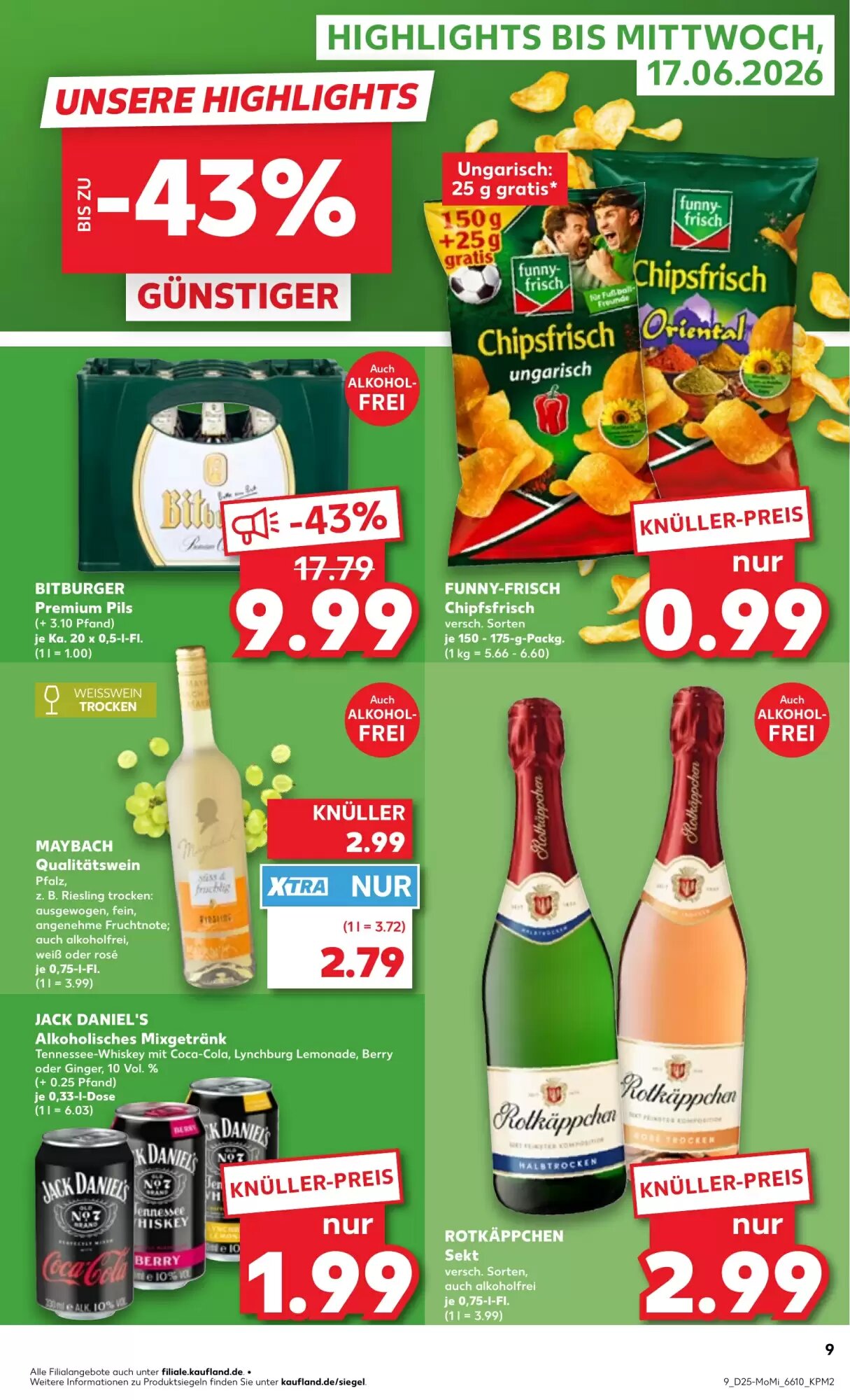 Kaufland Prospekt (ab 15.06.2026) zum Blättern - Seite 9