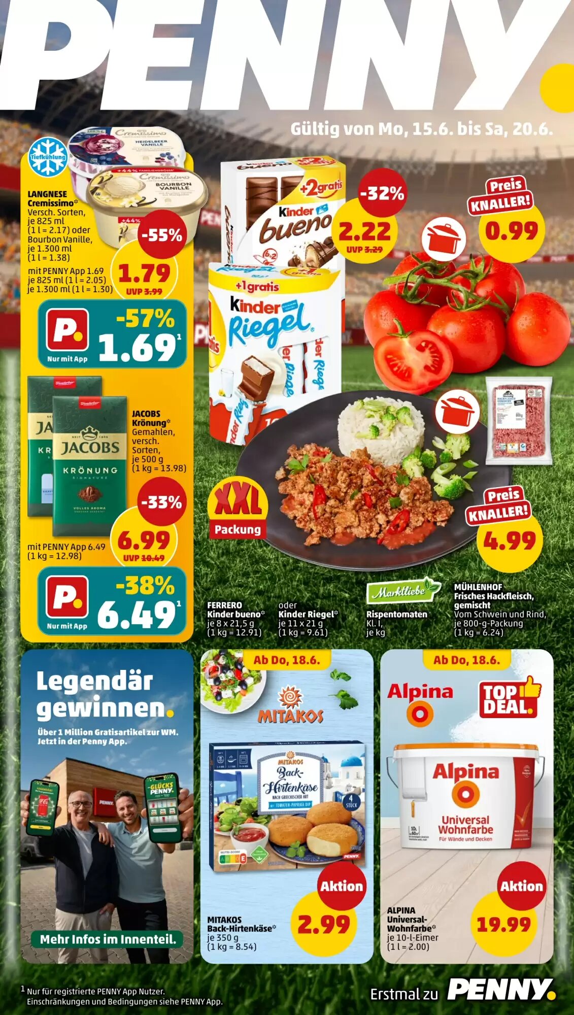 PENNY Prospekt (ab 15.06.2026) zum Blättern - Seite 1
