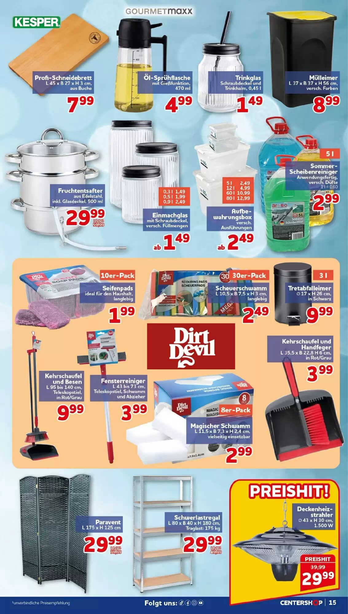 CENTERSHOP Prospekt (ab 15.06.2026) zum Blättern - Seite 15