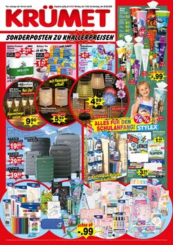 Krümet Sonderposten Prospekt (ab 15.06.2026) zum Blättern