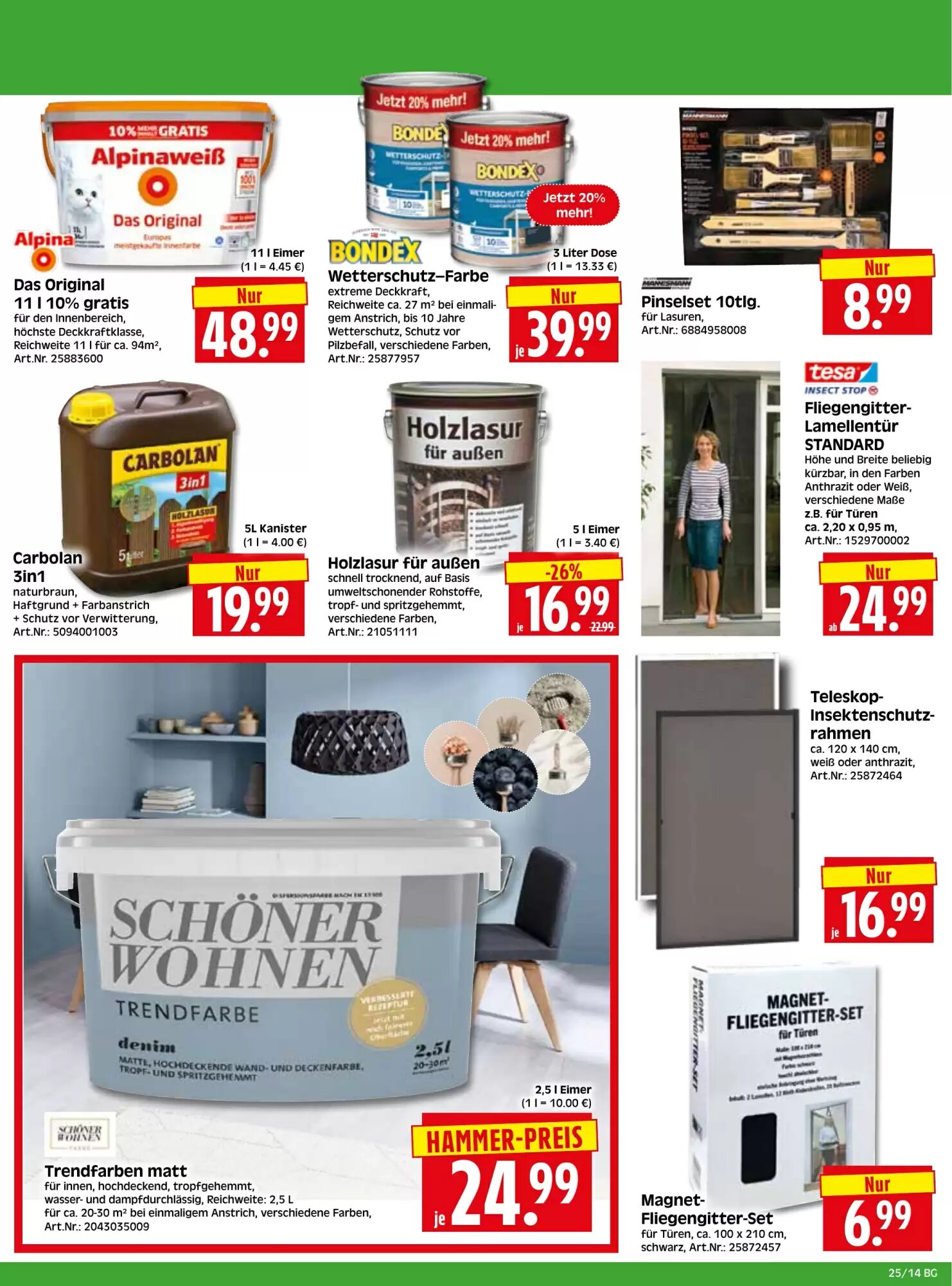 Herkules Baumarkt Prospekt (ab 15.06.2026) zum Blättern - Seite 14