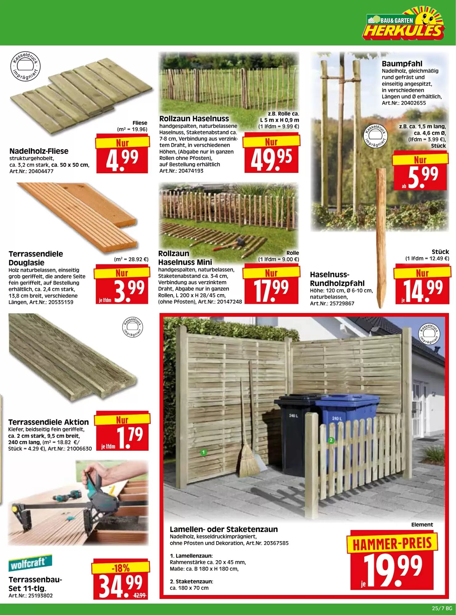 Herkules Baumarkt Prospekt (ab 15.06.2026) zum Blättern - Seite 7