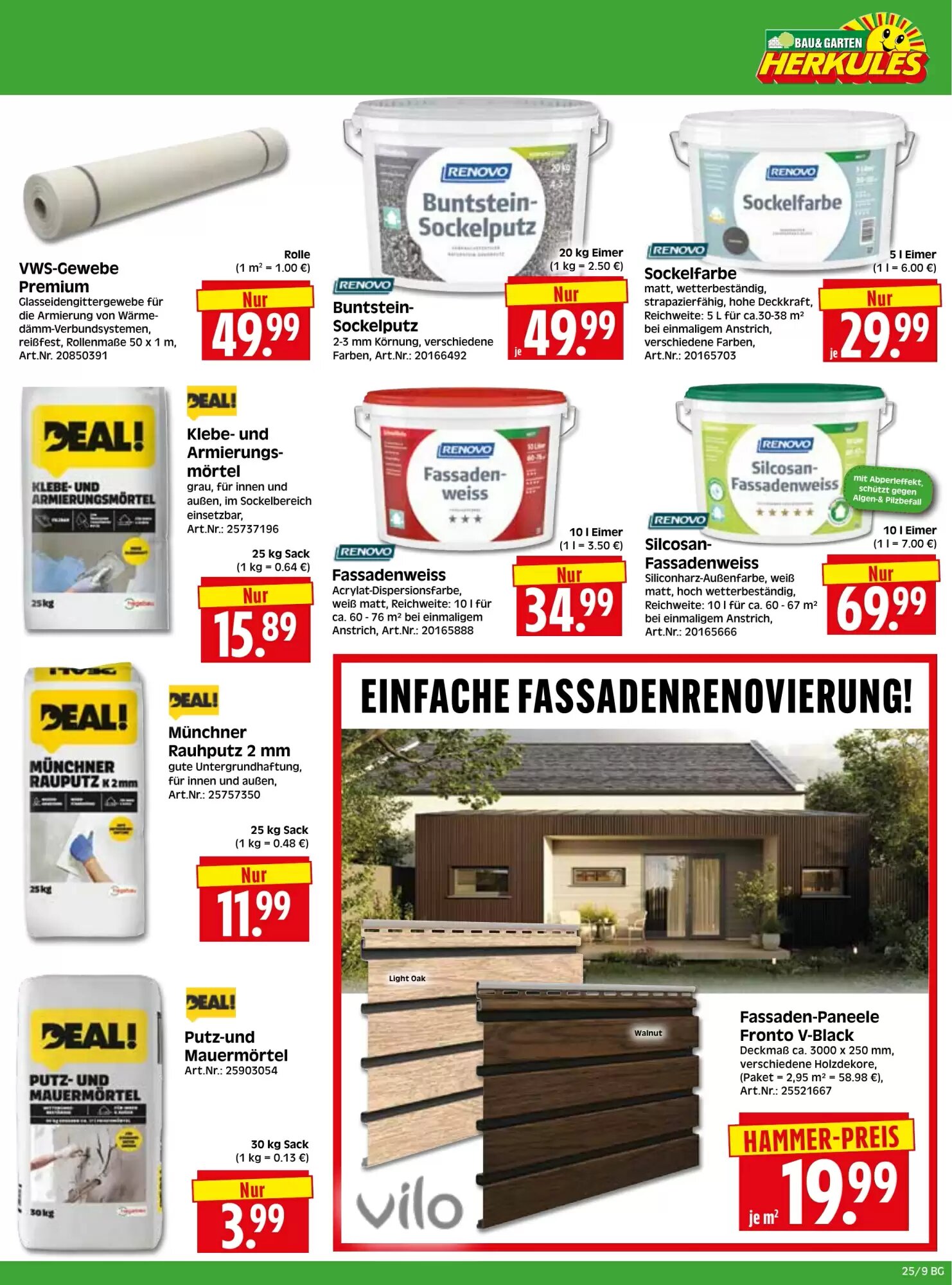 Herkules Baumarkt Prospekt (ab 15.06.2026) zum Blättern - Seite 9